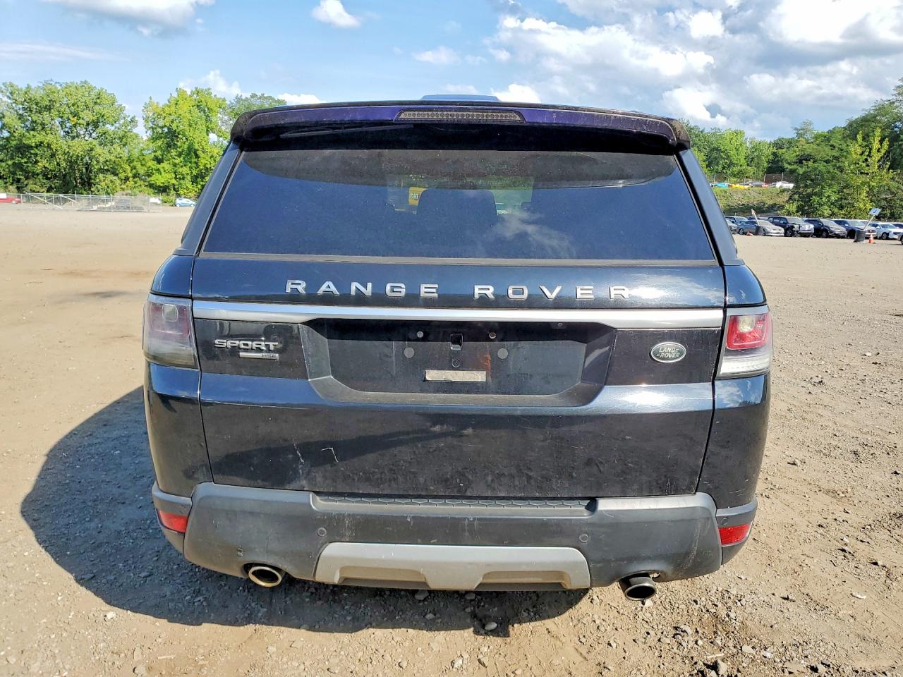 2015 Land Rover Range Rover Sport Hse Черный vin: SALWR2VF1FA511897