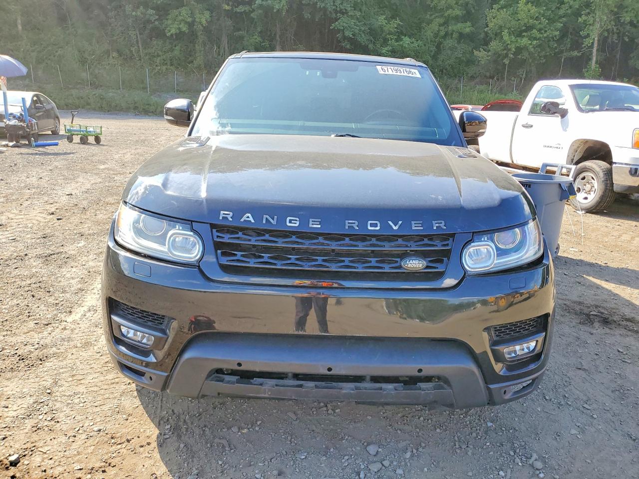 2015 Land Rover Range Rover Sport Hse Черный vin: SALWR2VF1FA511897