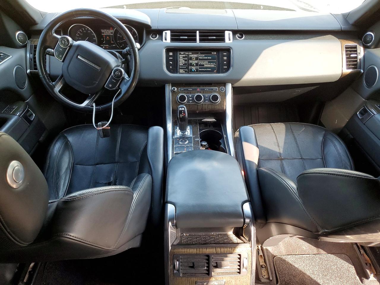 2015 Land Rover Range Rover Sport Hse Черный vin: SALWR2VF1FA511897