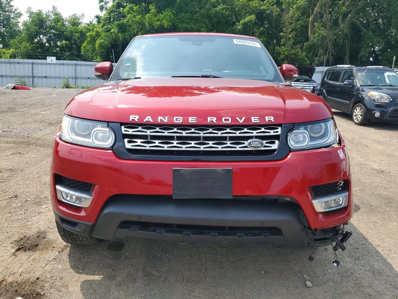 2015 Land Rover Range Rover Sport Hse Red vin: SALWR2VF1FA615208