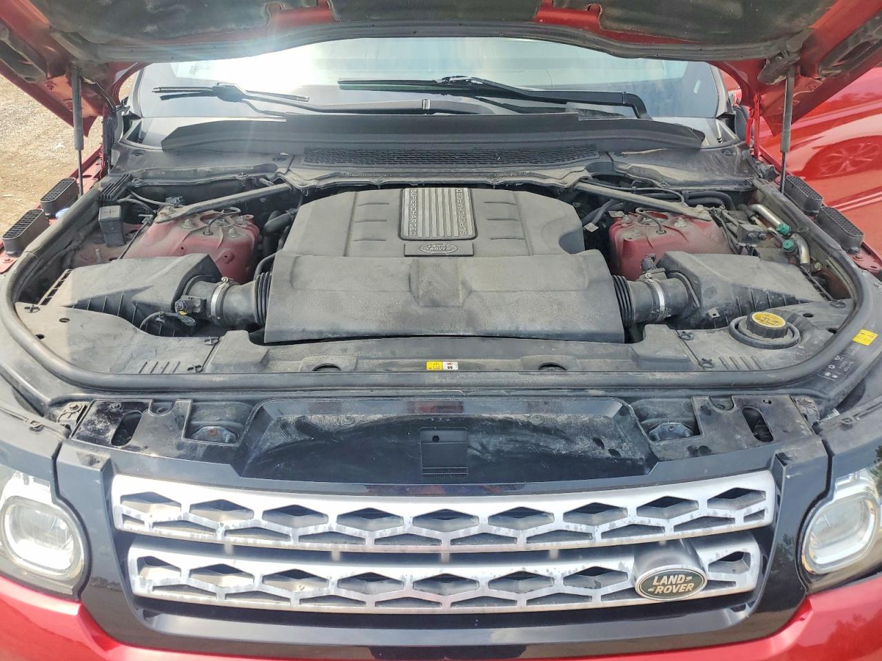 2015 Land Rover Range Rover Sport Hse Red vin: SALWR2VF1FA615208