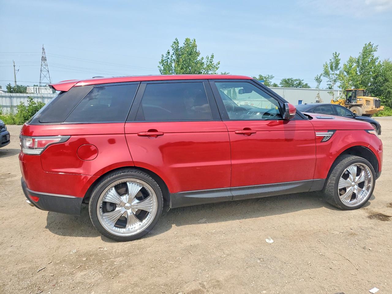 2015 Land Rover Range Rover Sport Hse Red vin: SALWR2VF1FA615208
