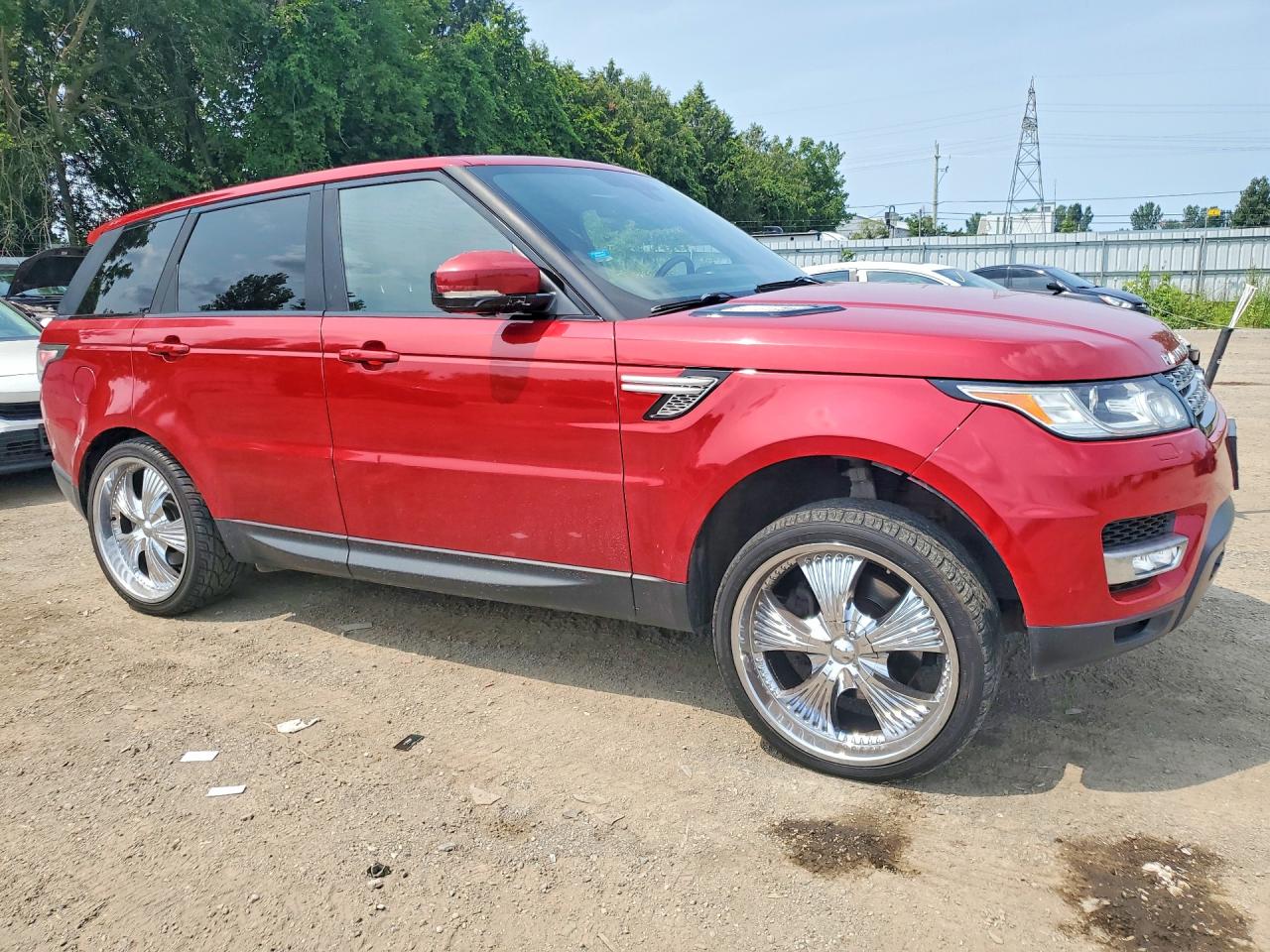 2015 Land Rover Range Rover Sport Hse Red vin: SALWR2VF1FA615208