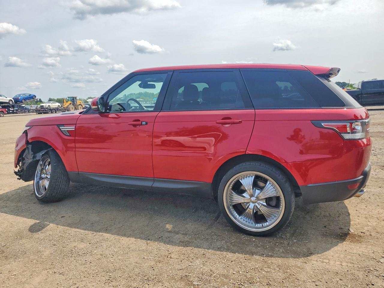 2015 Land Rover Range Rover Sport Hse Red vin: SALWR2VF1FA615208