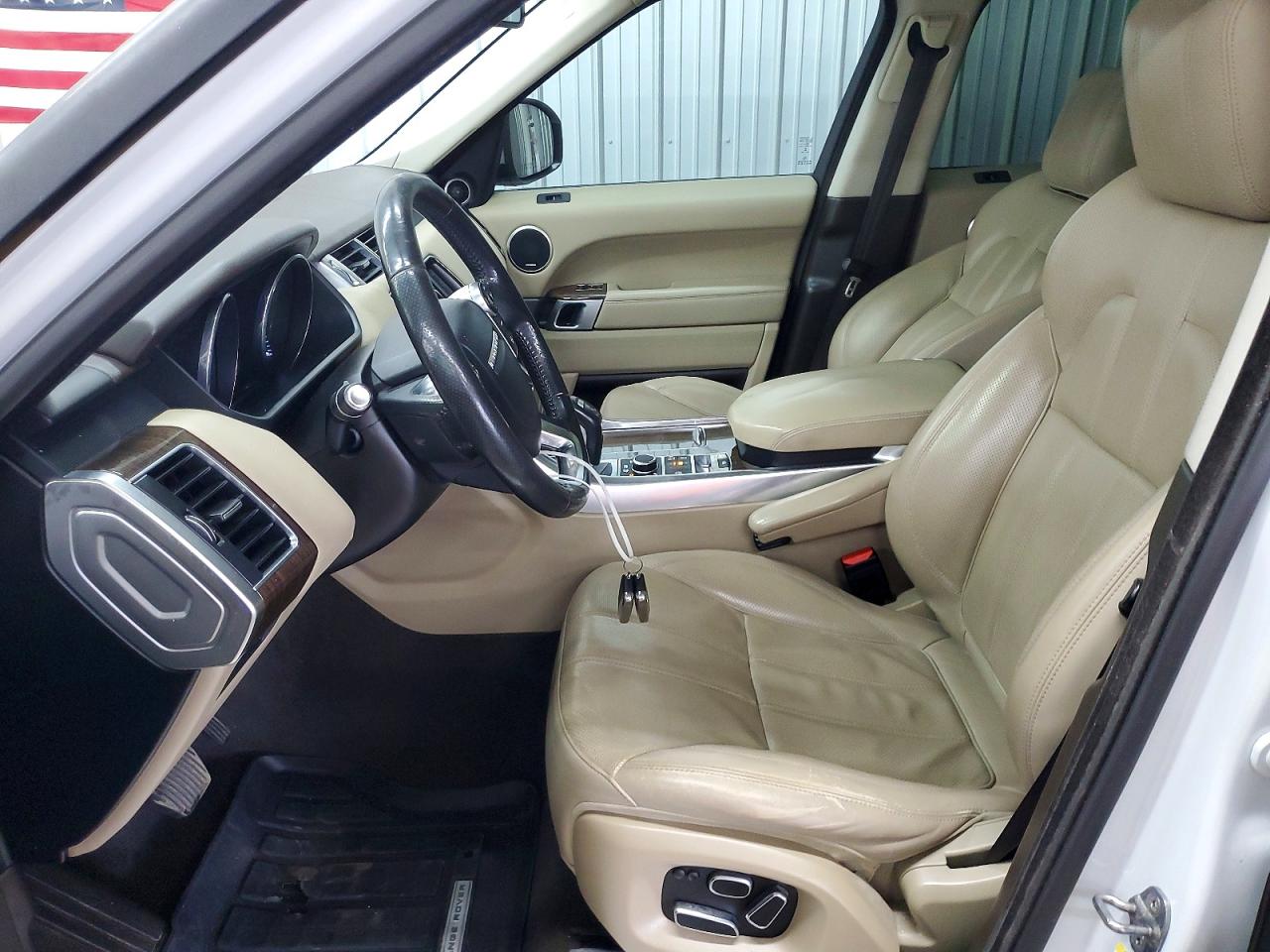 2015 Land Rover Range Rover Sport Hse White vin: SALWR2VF1FA618996