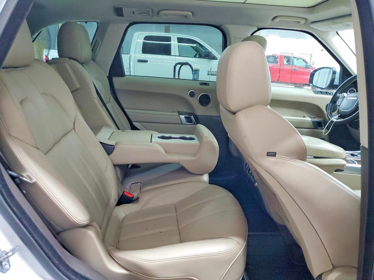 2015 Land Rover Range Rover Sport Hse White vin: SALWR2VF1FA618996