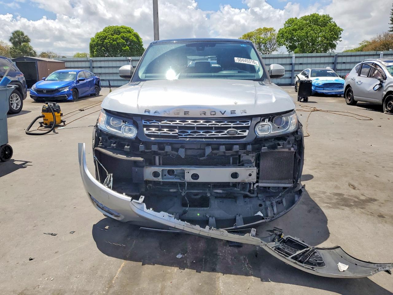 2015 Land Rover Range Rover Sport Hse Silver vin: SALWR2VF1FA624104