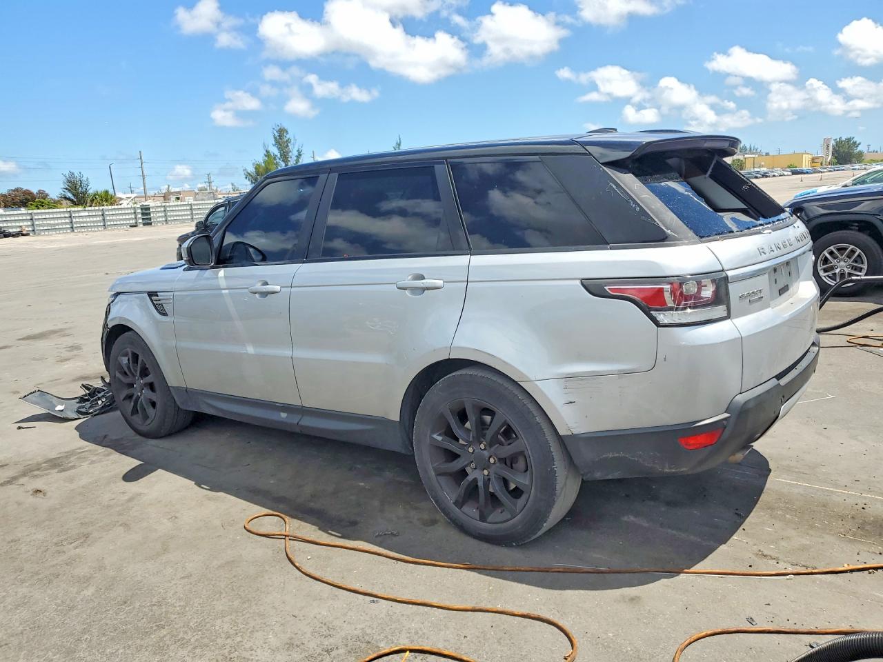 2015 Land Rover Range Rover Sport Hse Silver vin: SALWR2VF1FA624104