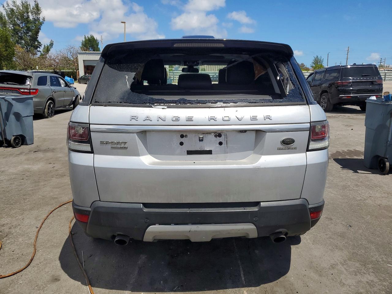 2015 Land Rover Range Rover Sport Hse Silver vin: SALWR2VF1FA624104