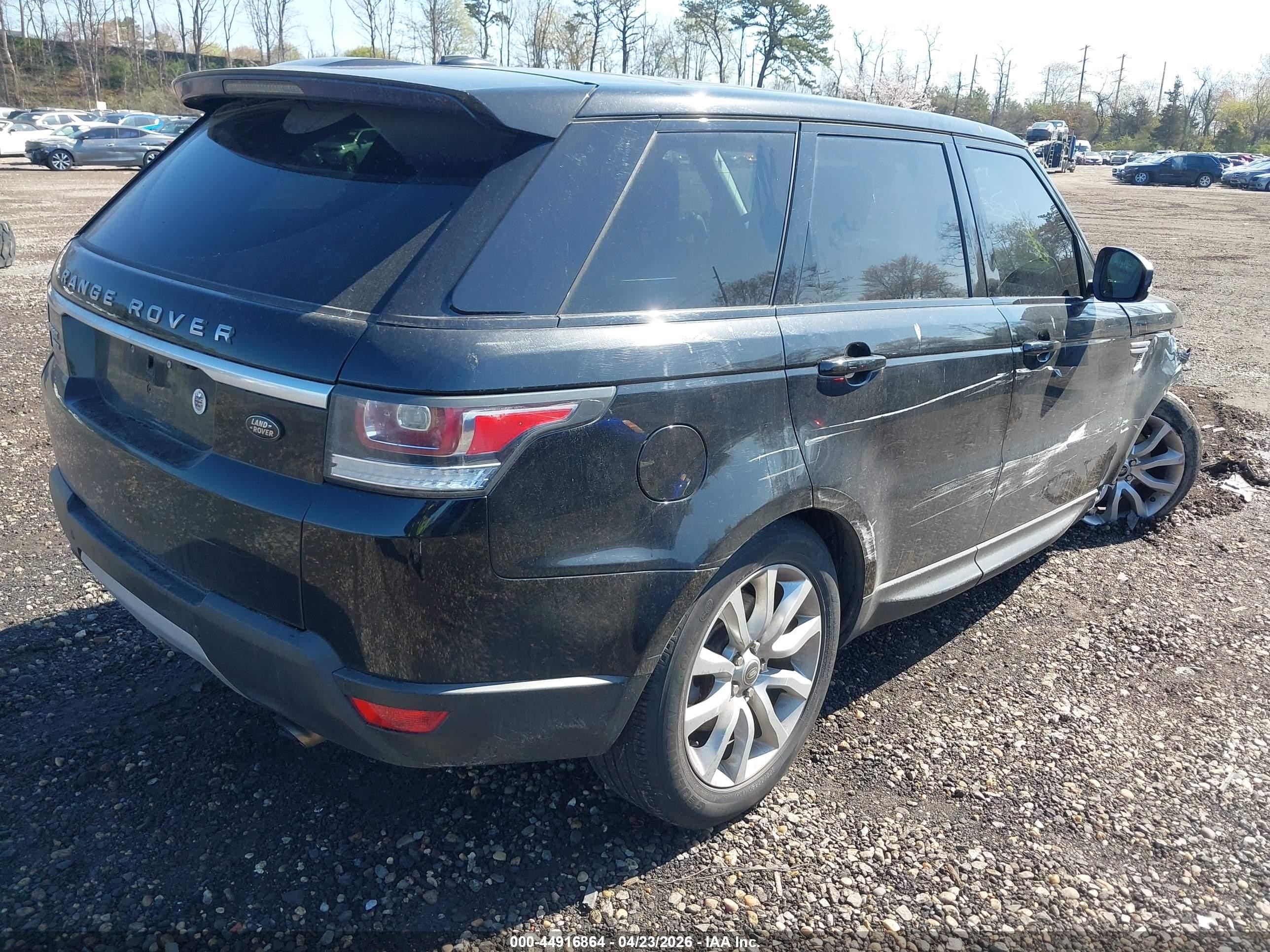 2014 Land Rover Range Rover Sport 3.0l V6 Supercharged Hse Black vin: SALWR2VF2EA302781