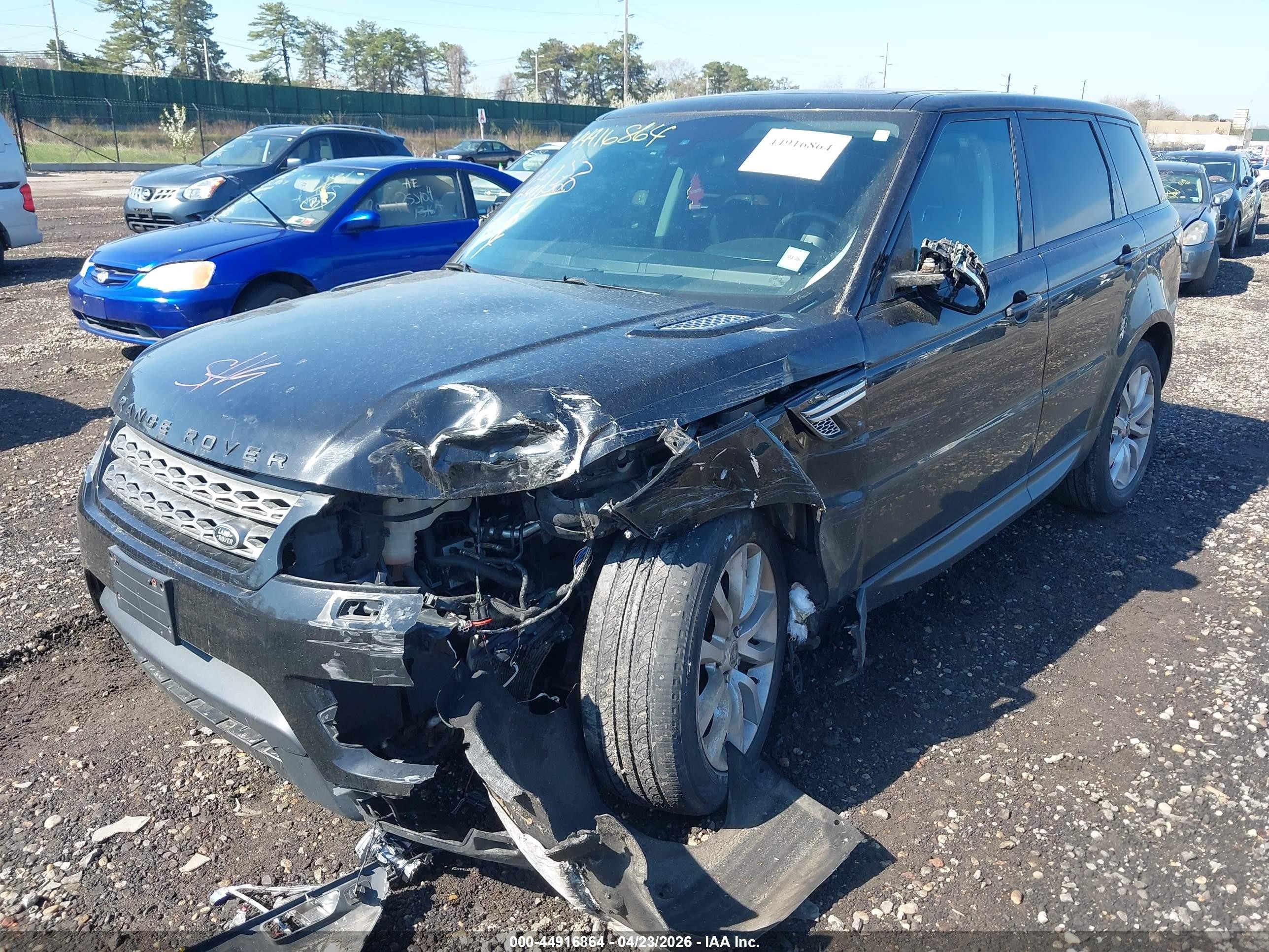 2014 Land Rover Range Rover Sport 3.0l V6 Supercharged Hse Black vin: SALWR2VF2EA302781