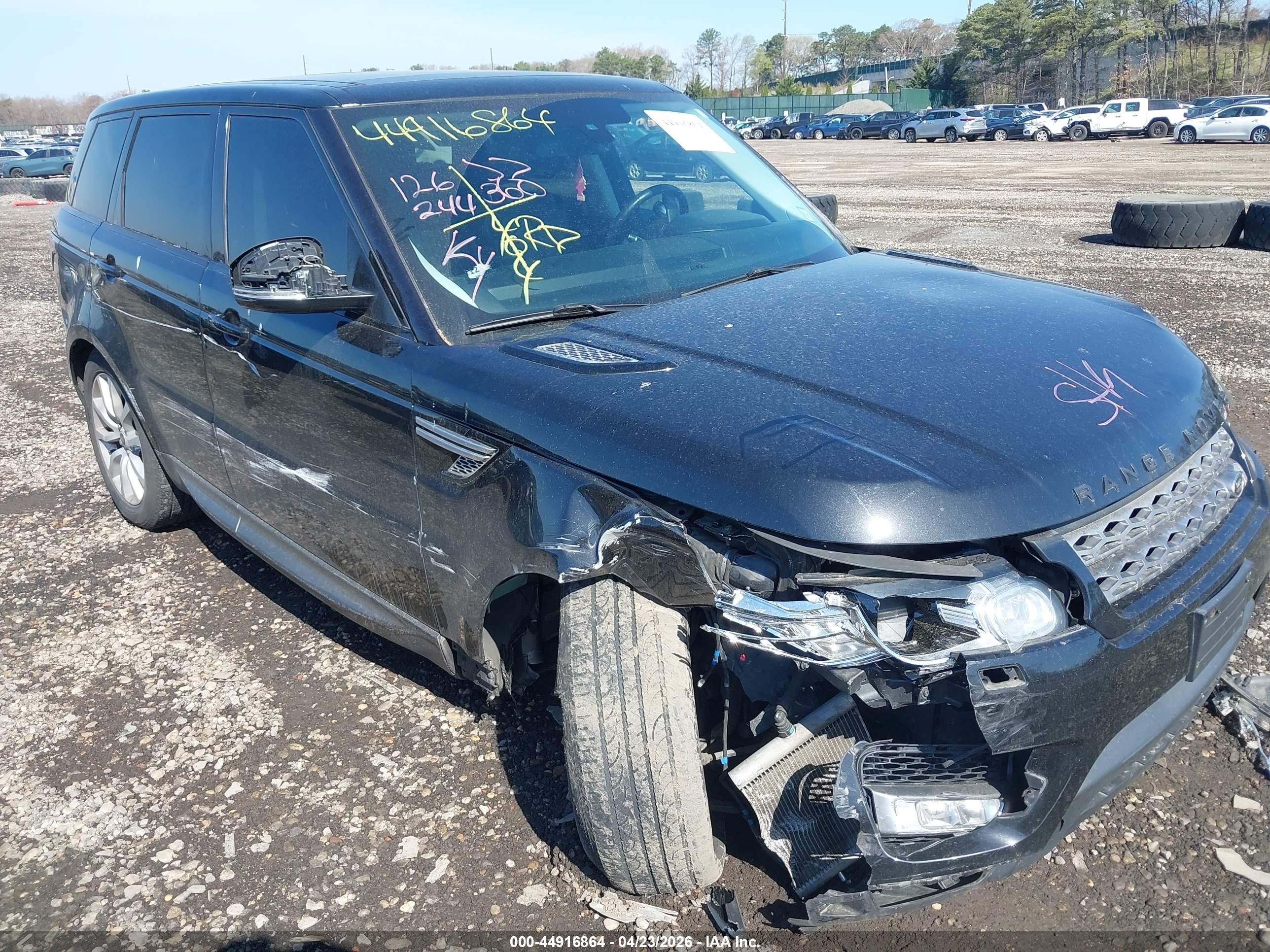 2014 Land Rover Range Rover Sport 3.0l V6 Supercharged Hse Black vin: SALWR2VF2EA302781