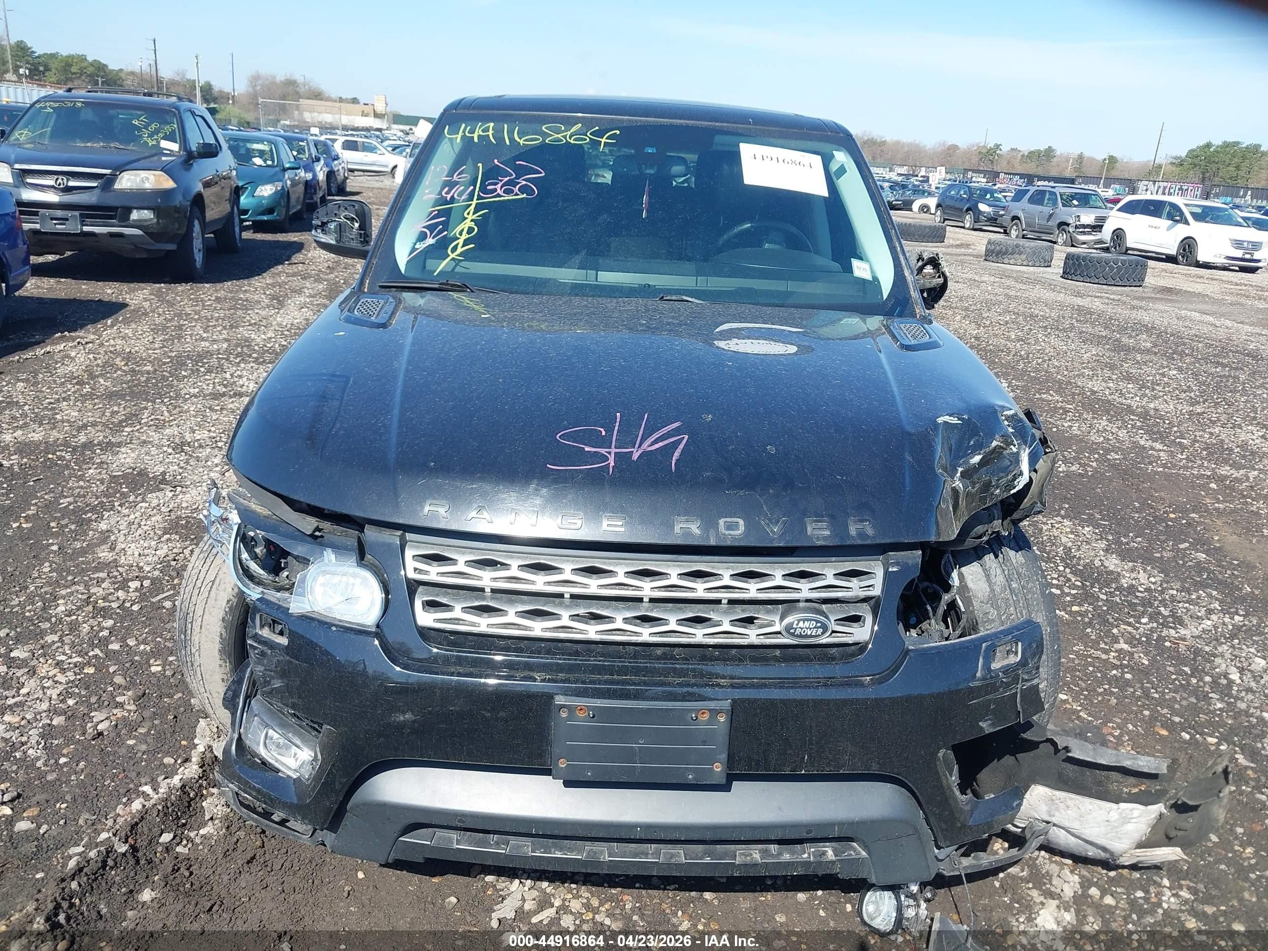 2014 Land Rover Range Rover Sport 3.0l V6 Supercharged Hse Black vin: SALWR2VF2EA302781