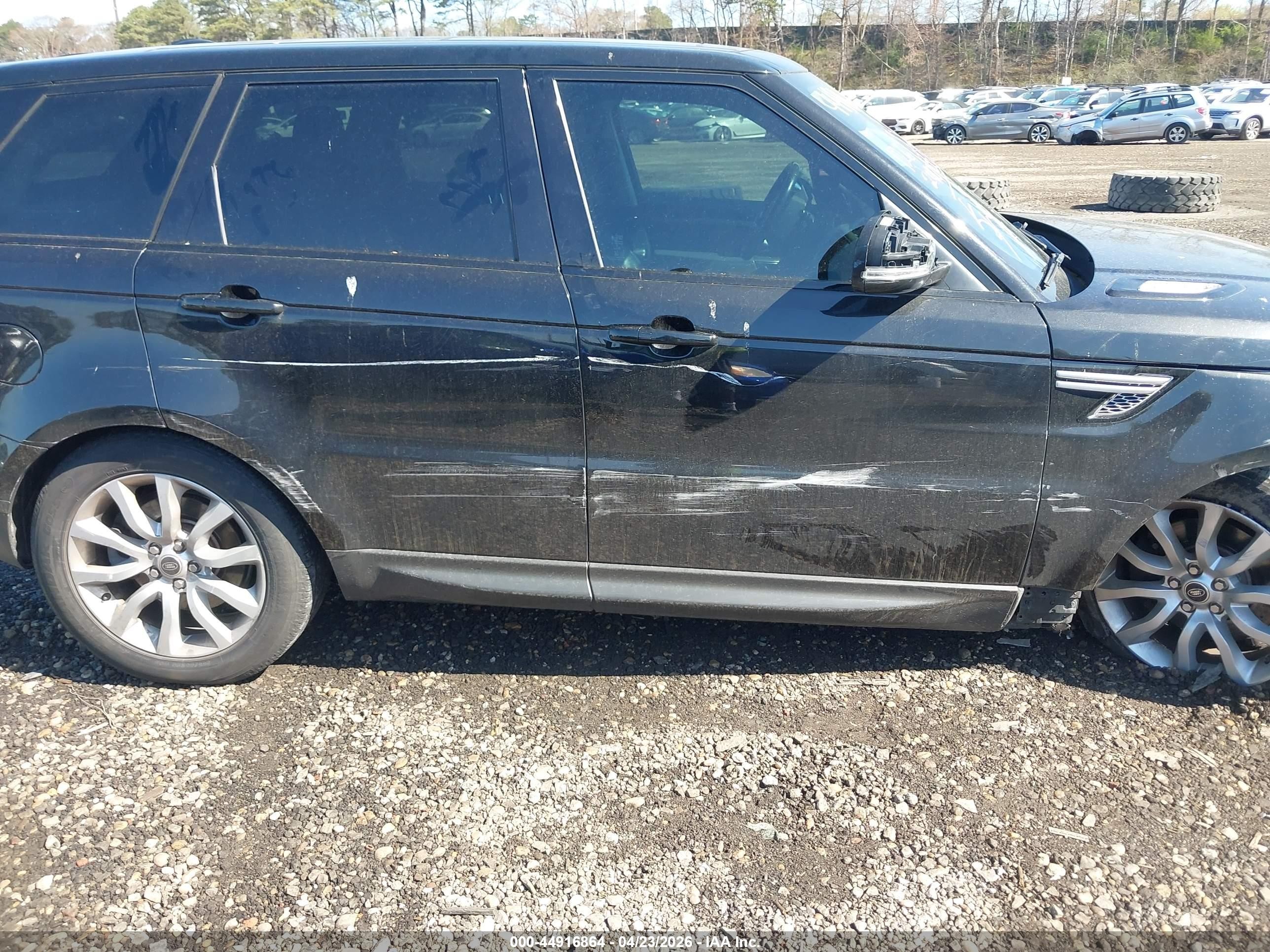 2014 Land Rover Range Rover Sport 3.0l V6 Supercharged Hse Black vin: SALWR2VF2EA302781