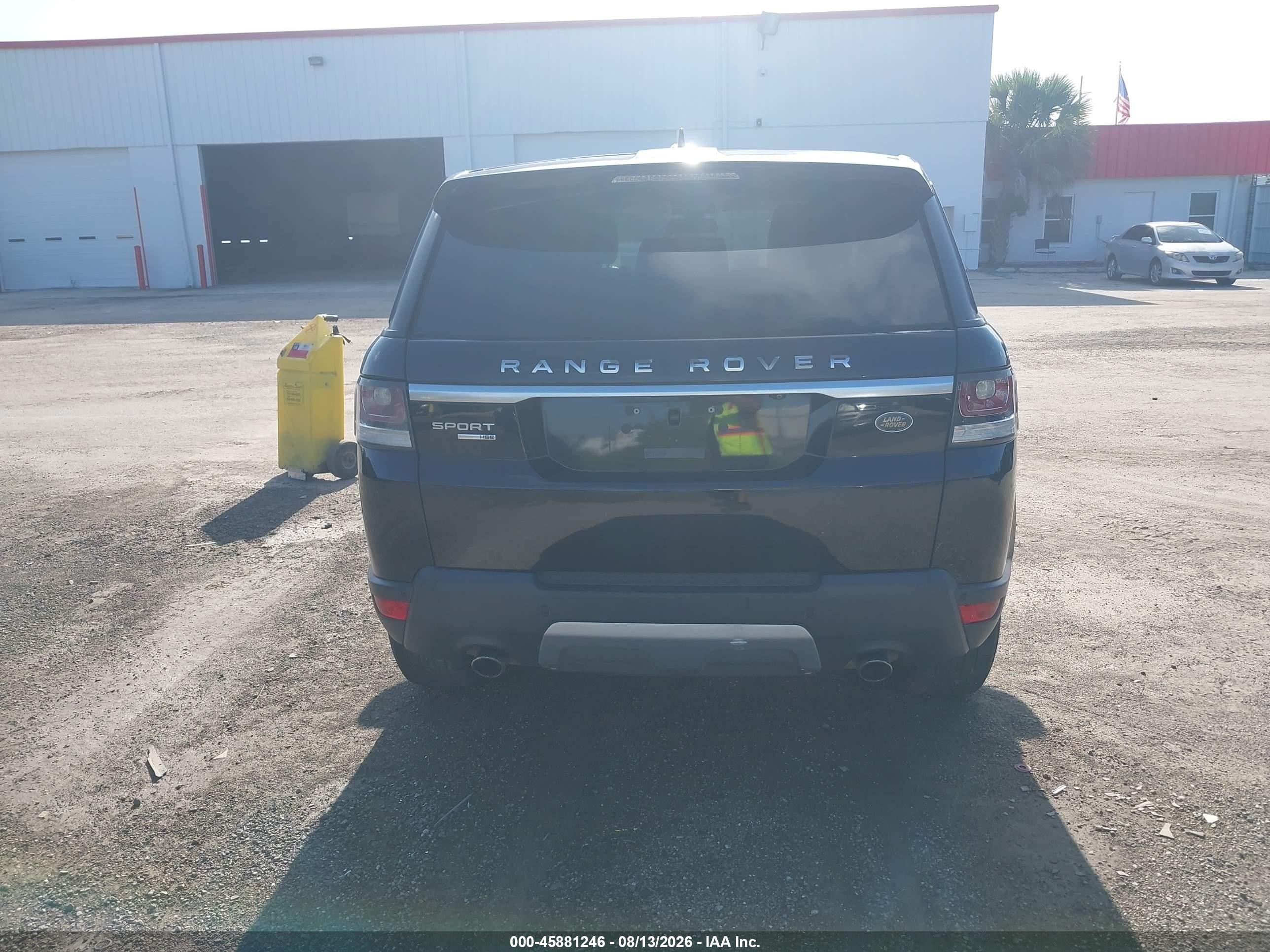 2015 Land Rover Range Rover Sport 3.0l V6 Supercharged Hse Black vin: SALWR2VF2FA519877