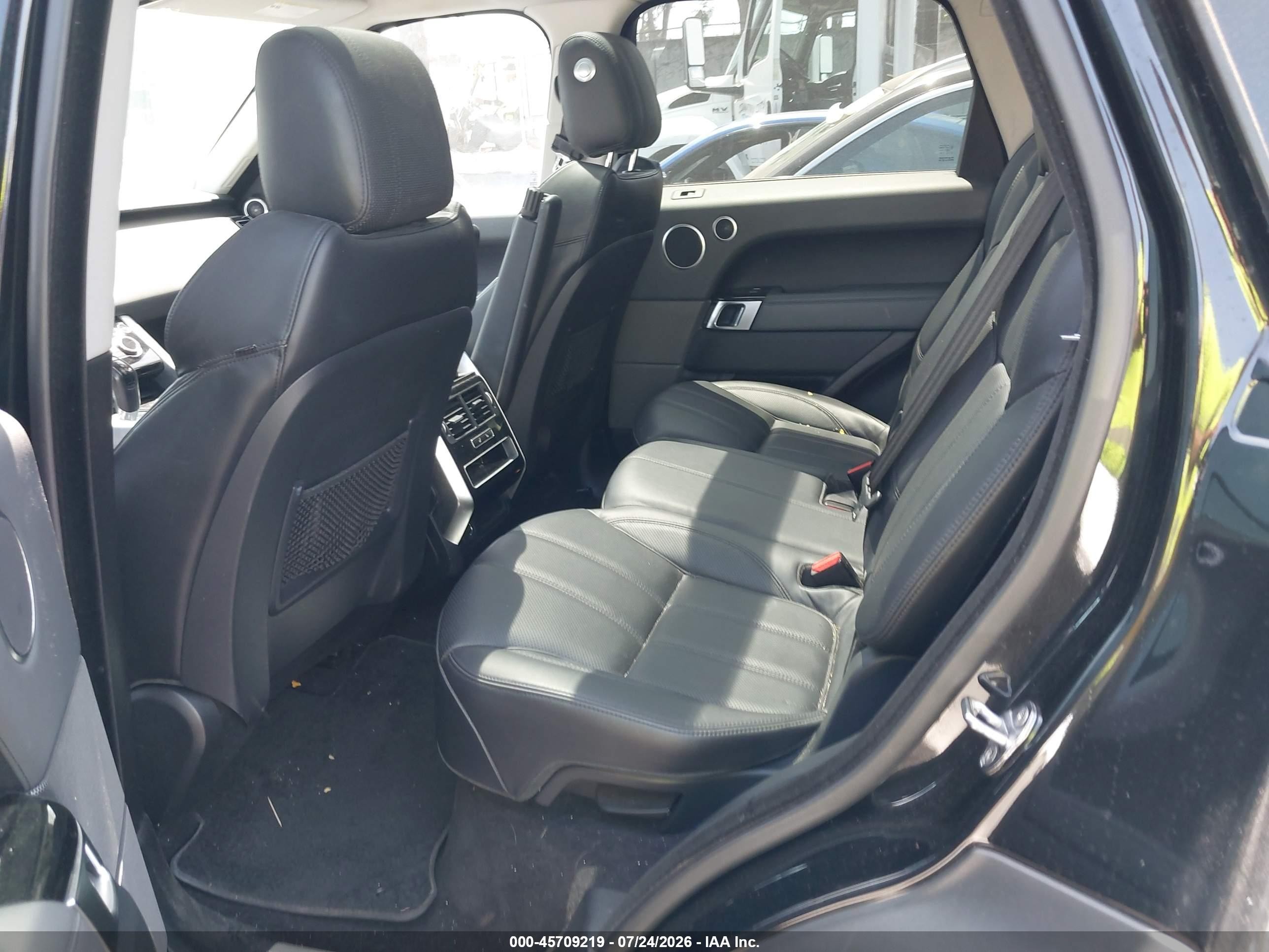 2015 Land Rover Range Rover Sport 3.0l V6 Supercharged Hse Black vin: SALWR2VF2FA522567