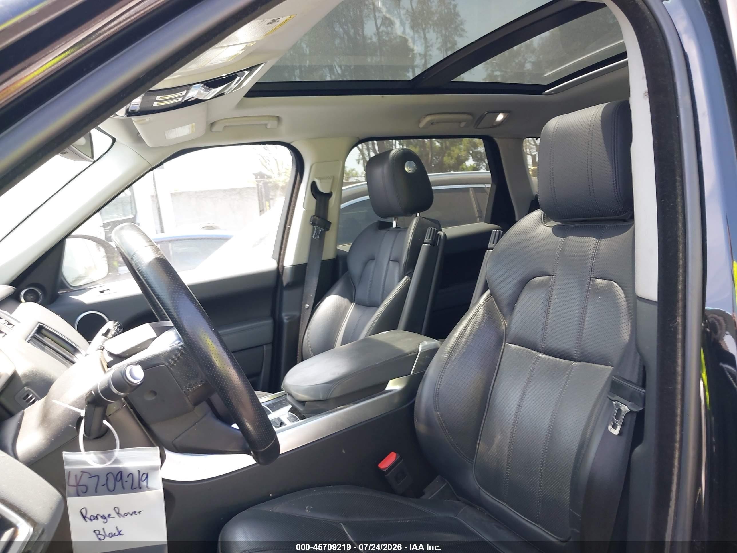 2015 Land Rover Range Rover Sport 3.0l V6 Supercharged Hse Black vin: SALWR2VF2FA522567