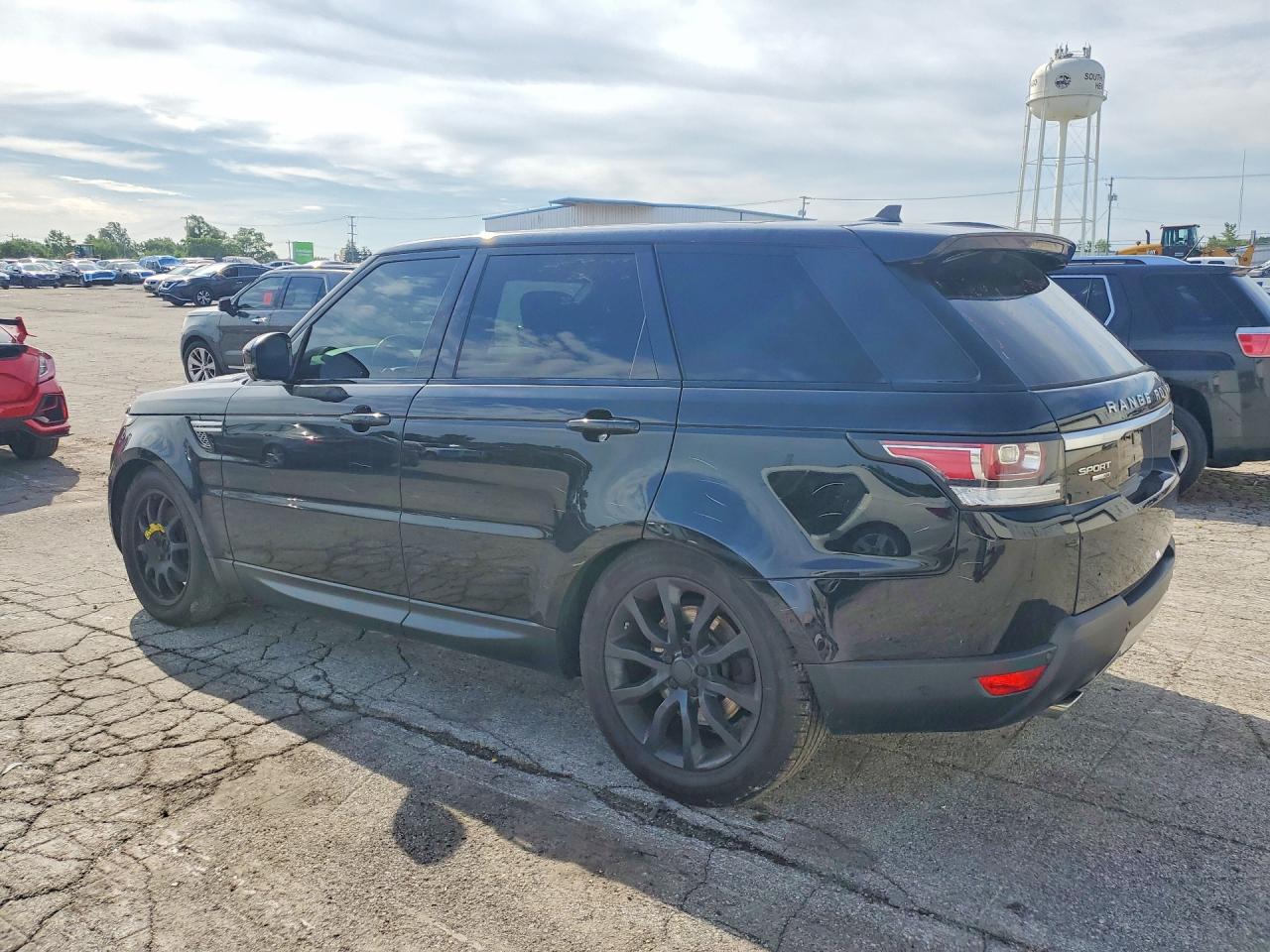 2015 Land Rover Range Rover Sport Hse Черный vin: SALWR2VF2FA527154