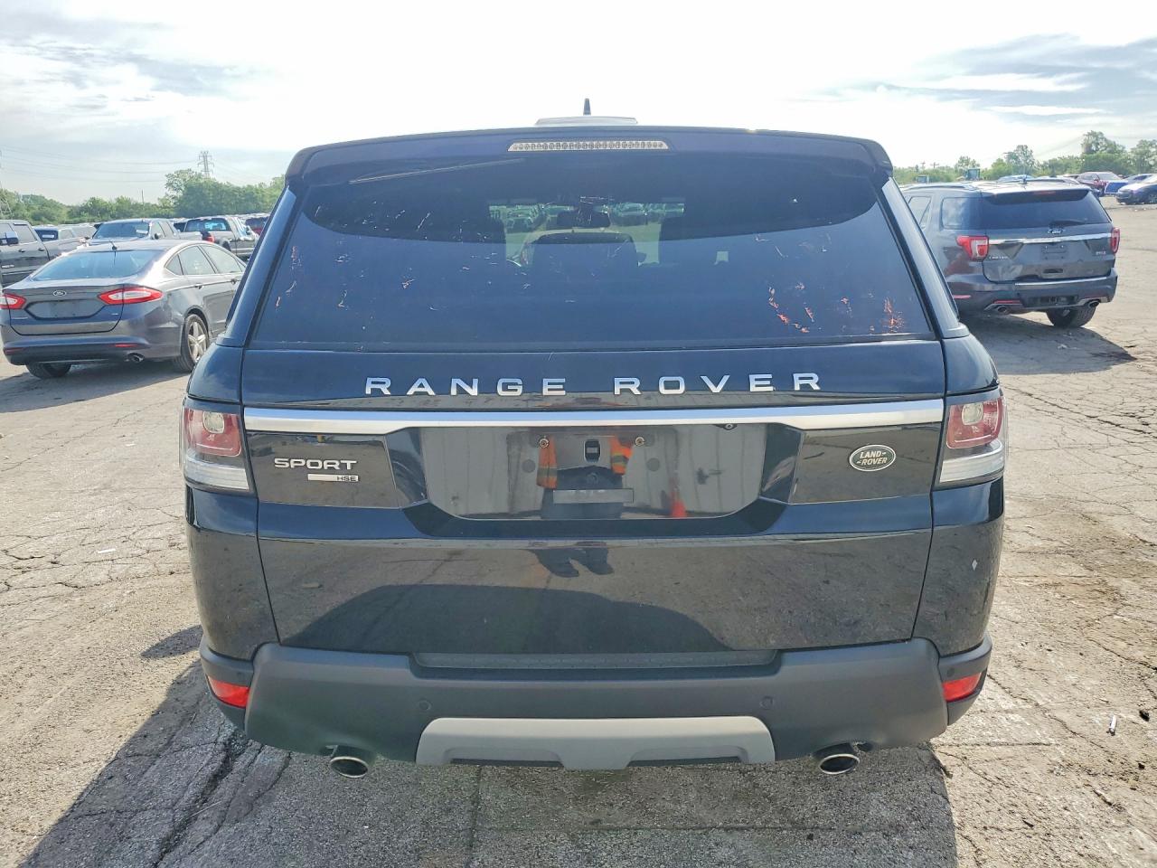 2015 Land Rover Range Rover Sport Hse Черный vin: SALWR2VF2FA527154