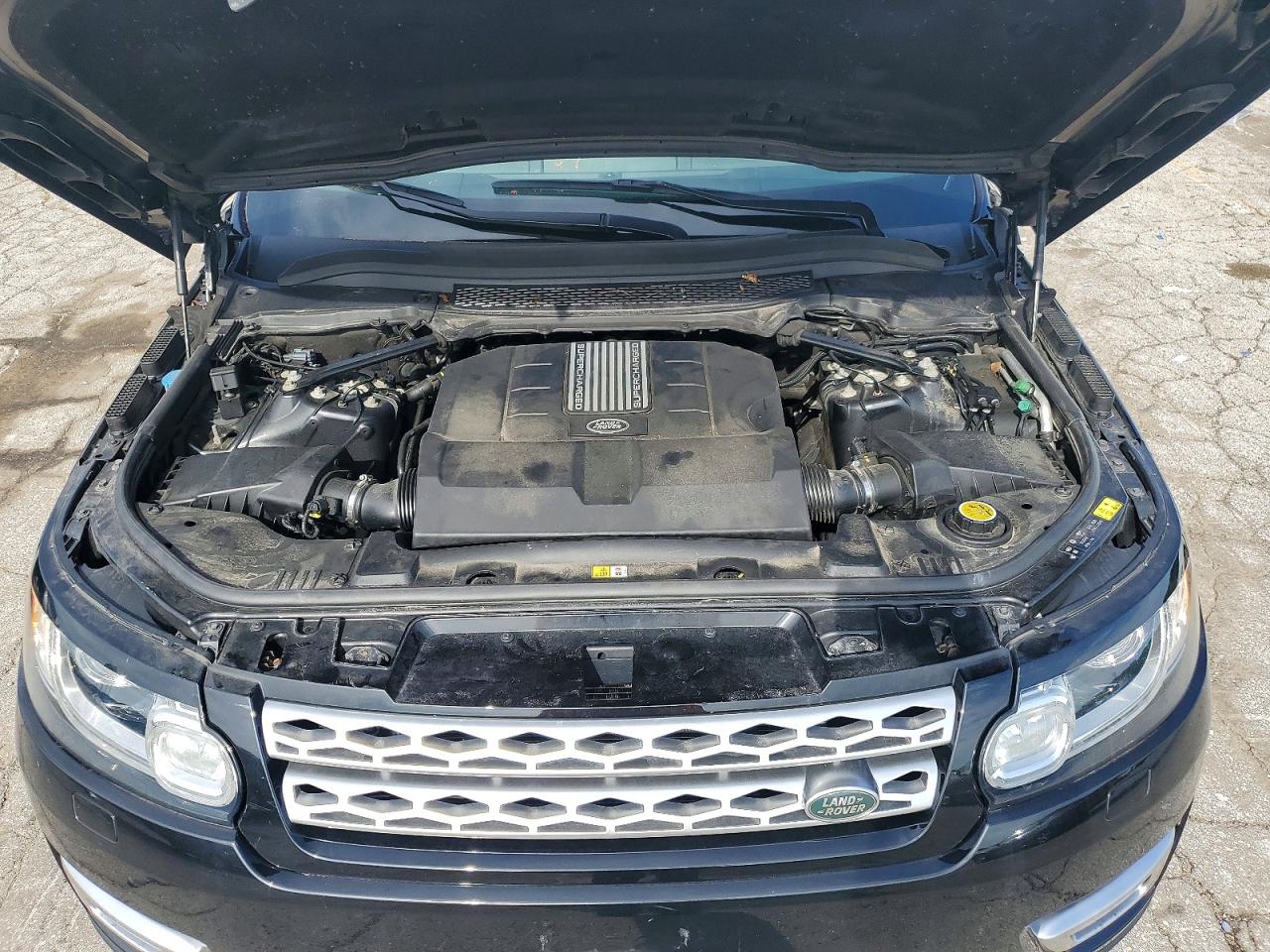 2015 Land Rover Range Rover Sport Hse Черный vin: SALWR2VF2FA527154