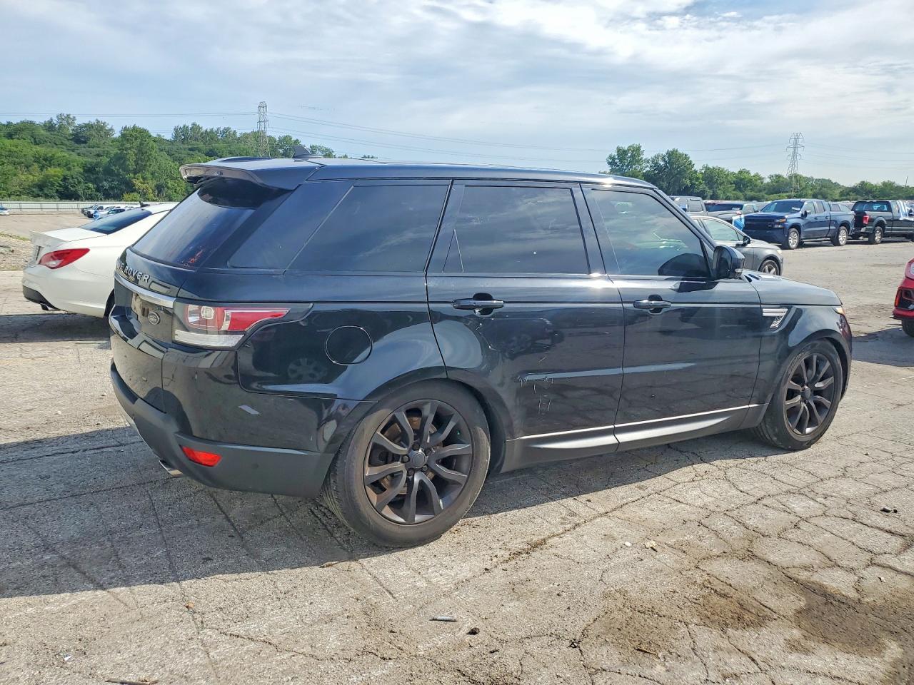 2015 Land Rover Range Rover Sport Hse Черный vin: SALWR2VF2FA527154