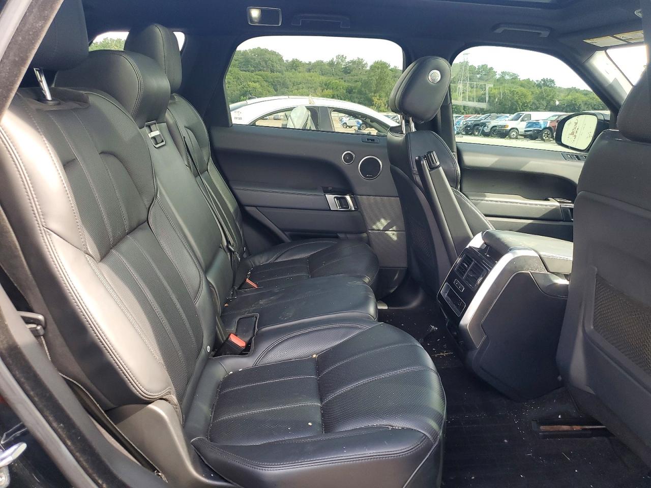 2015 Land Rover Range Rover Sport Hse Черный vin: SALWR2VF2FA527154