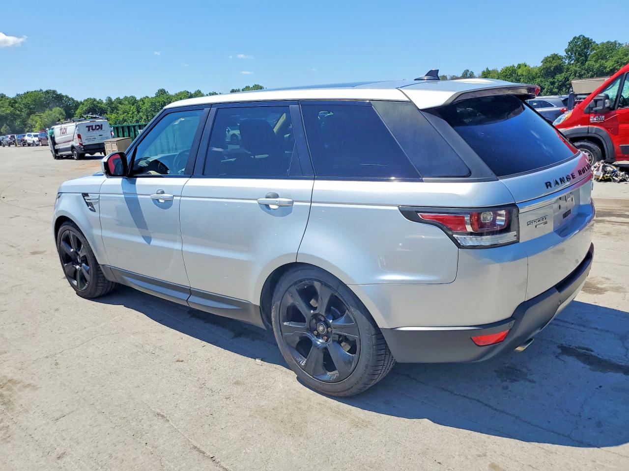 2015 Land Rover Range Rover Sport Hse Silver vin: SALWR2VF2FA529258
