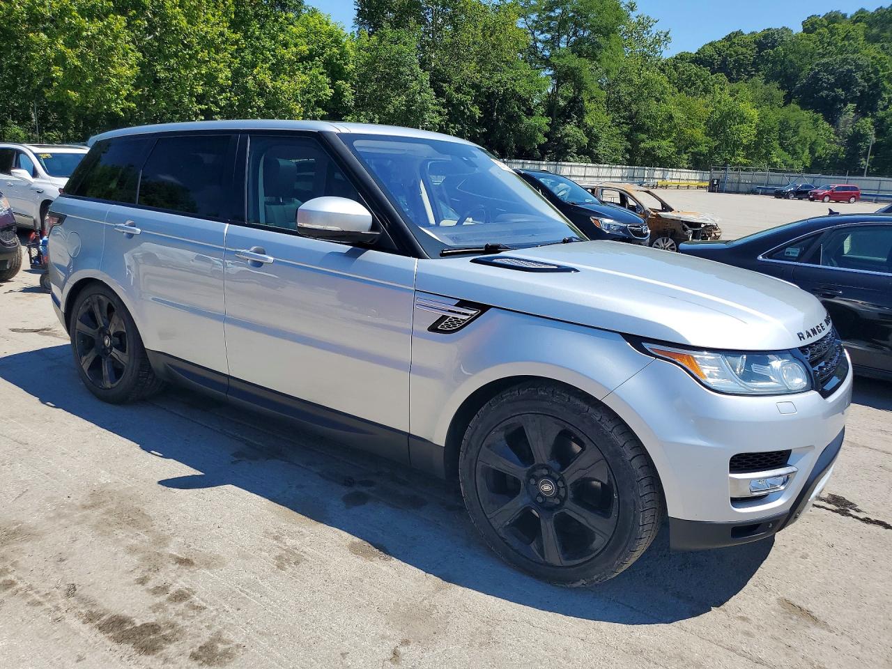 2015 Land Rover Range Rover Sport Hse Silver vin: SALWR2VF2FA529258