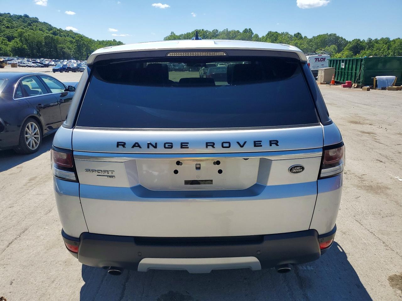 2015 Land Rover Range Rover Sport Hse Silver vin: SALWR2VF2FA529258