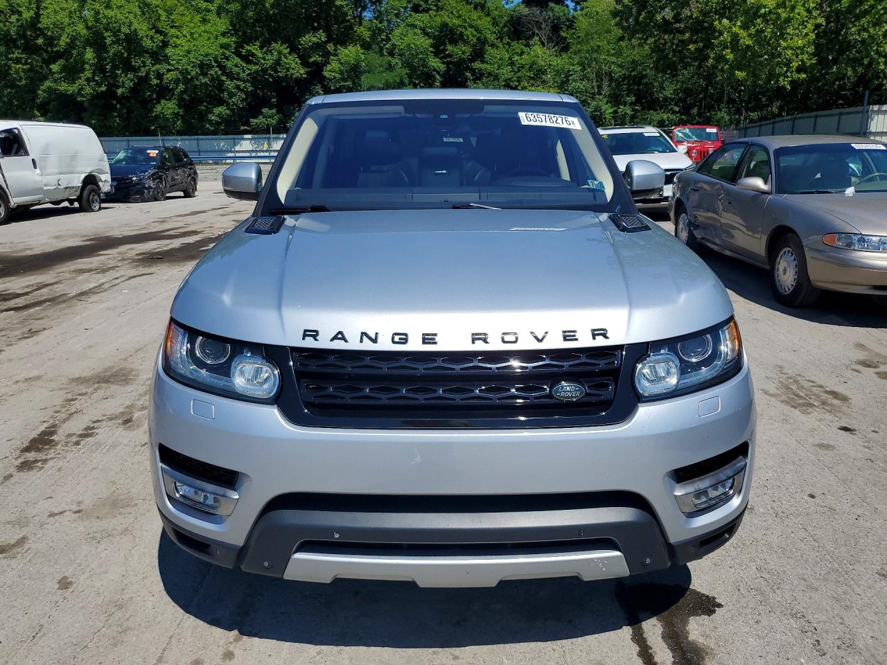 2015 Land Rover Range Rover Sport Hse Silver vin: SALWR2VF2FA529258