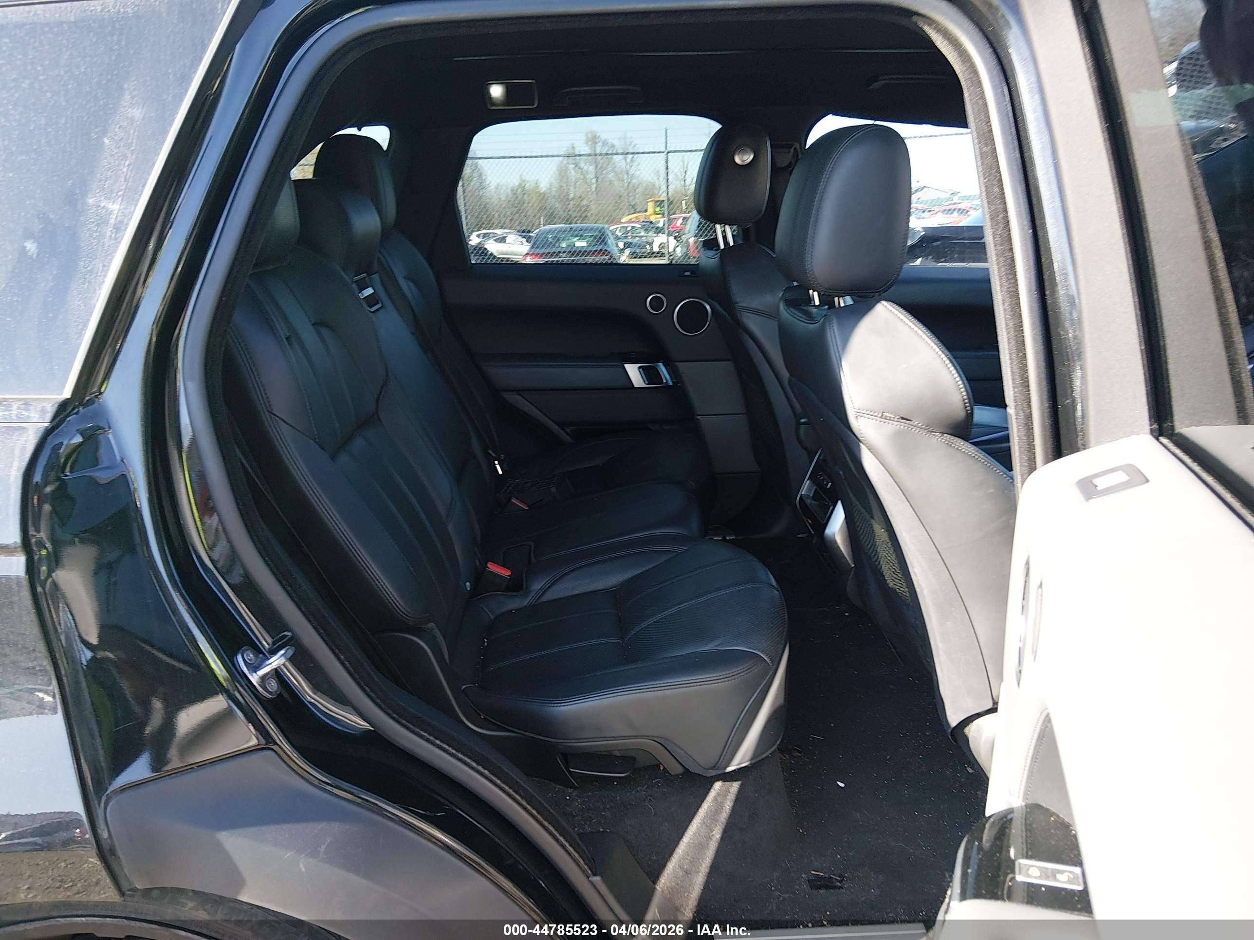 2015 Land Rover Range Rover Sport 3.0l V6 Supercharged Hse Black vin: SALWR2VF2FA615444