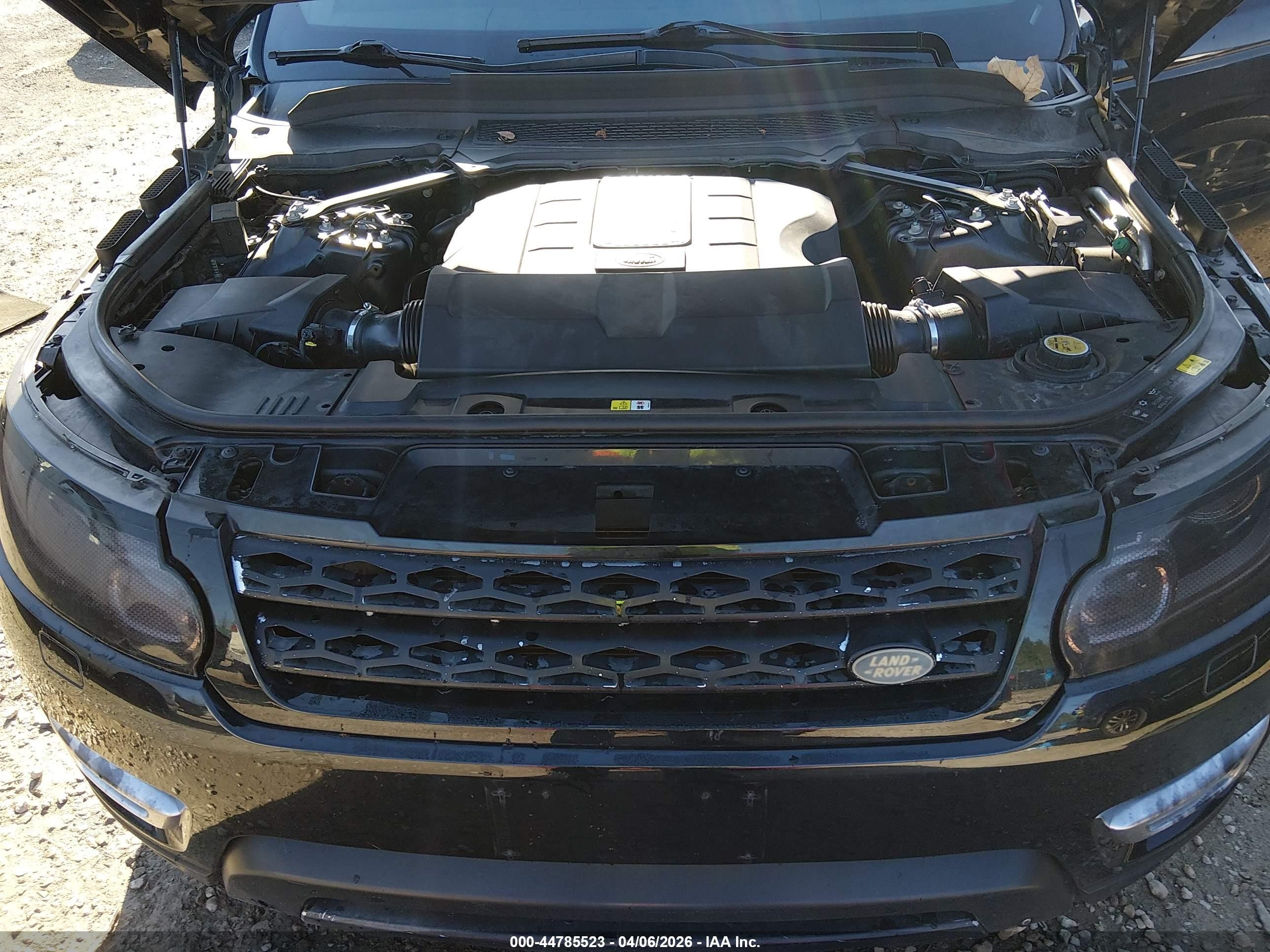 2015 Land Rover Range Rover Sport 3.0l V6 Supercharged Hse Black vin: SALWR2VF2FA615444