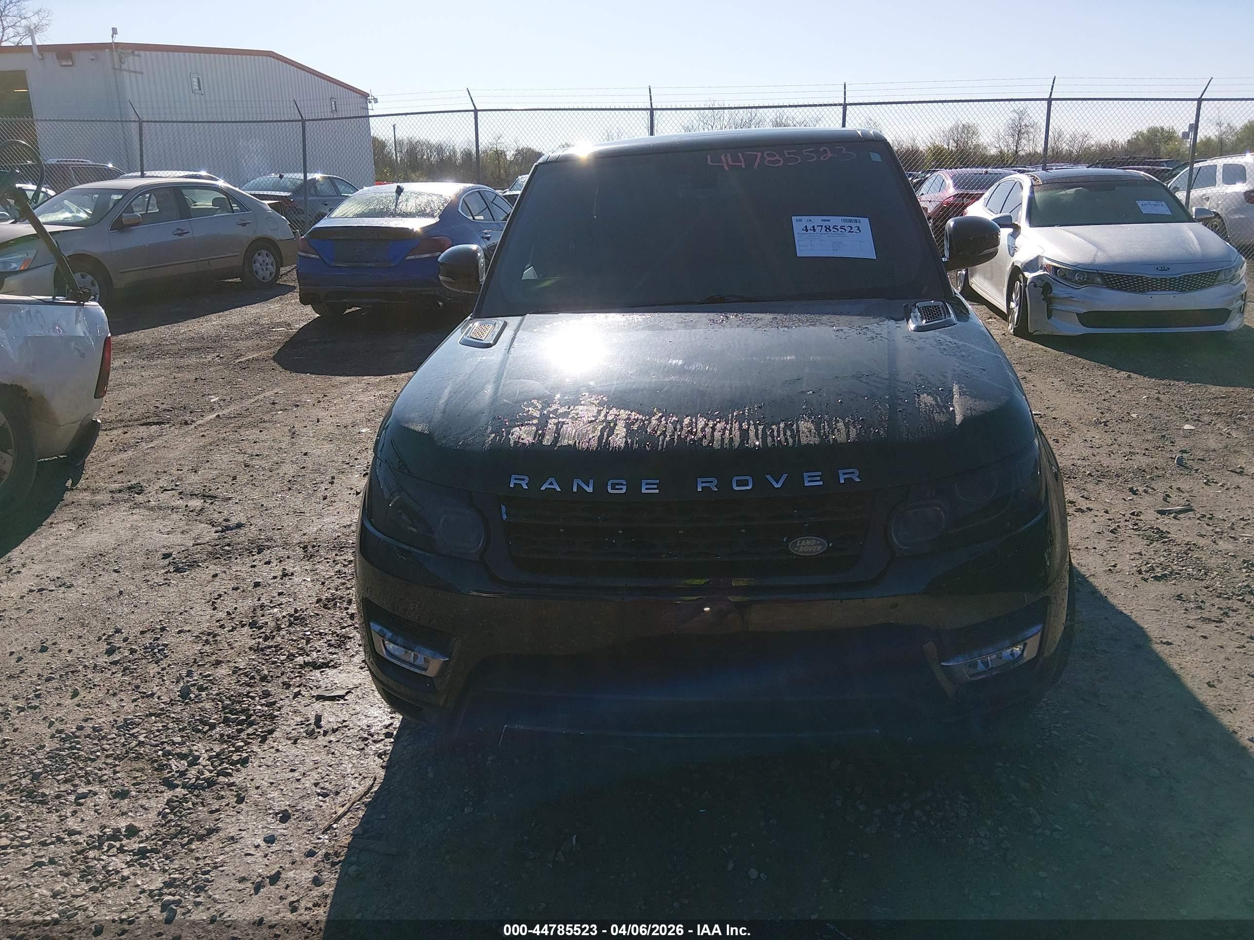 2015 Land Rover Range Rover Sport 3.0l V6 Supercharged Hse Black vin: SALWR2VF2FA615444