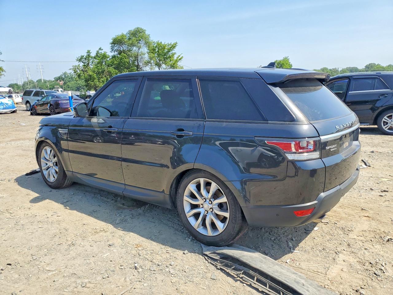 2015 Land Rover Range Rover Sport Hse Black vin: SALWR2VF2FA624242