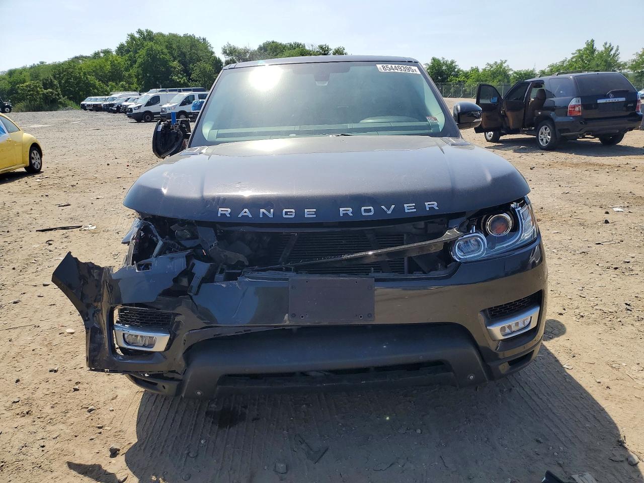 2015 Land Rover Range Rover Sport Hse Black vin: SALWR2VF2FA624242