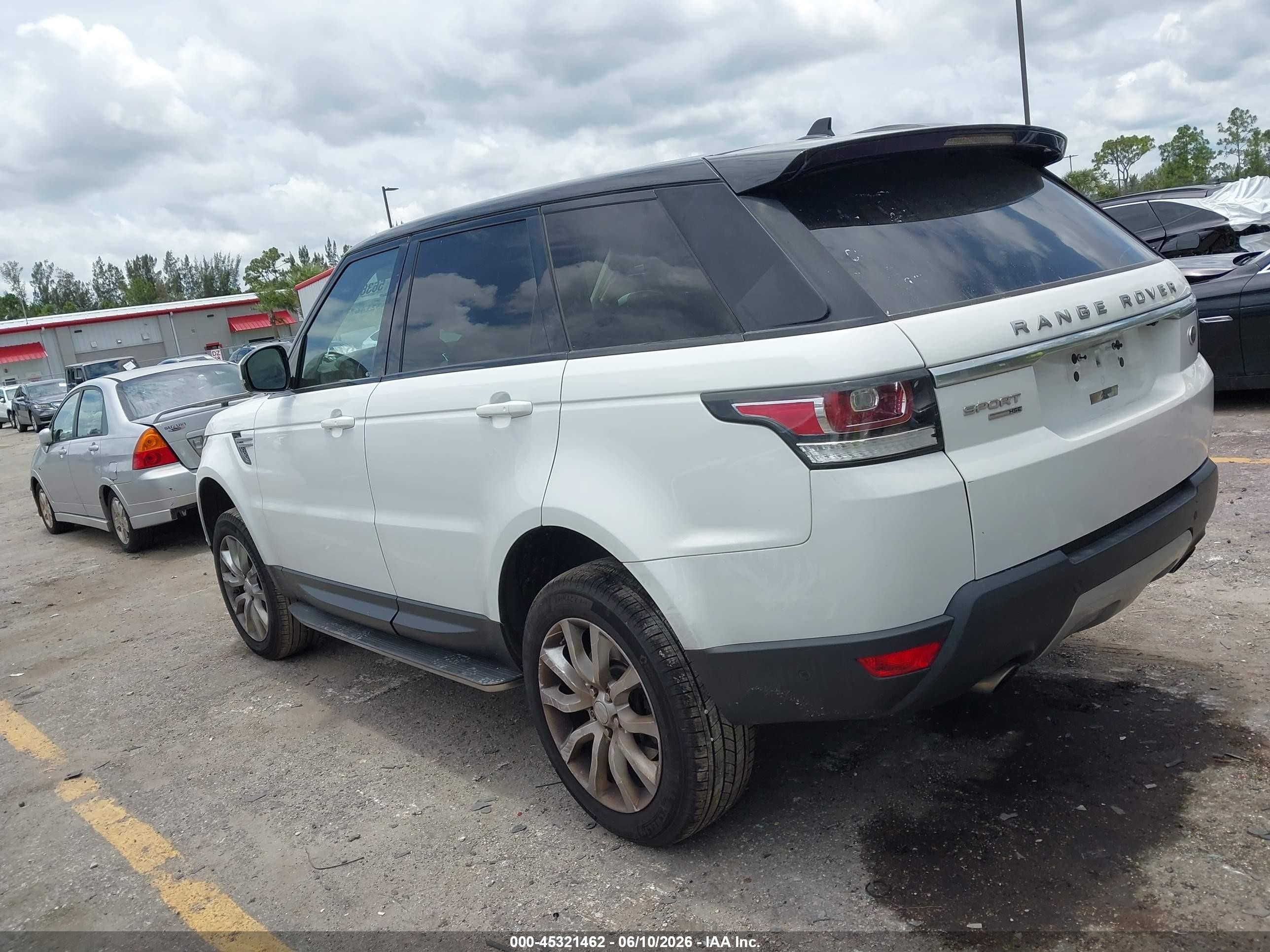 2015 Land Rover Range Rover Sport 3.0l V6 Supercharged Hse White vin: SALWR2VF2FA625665