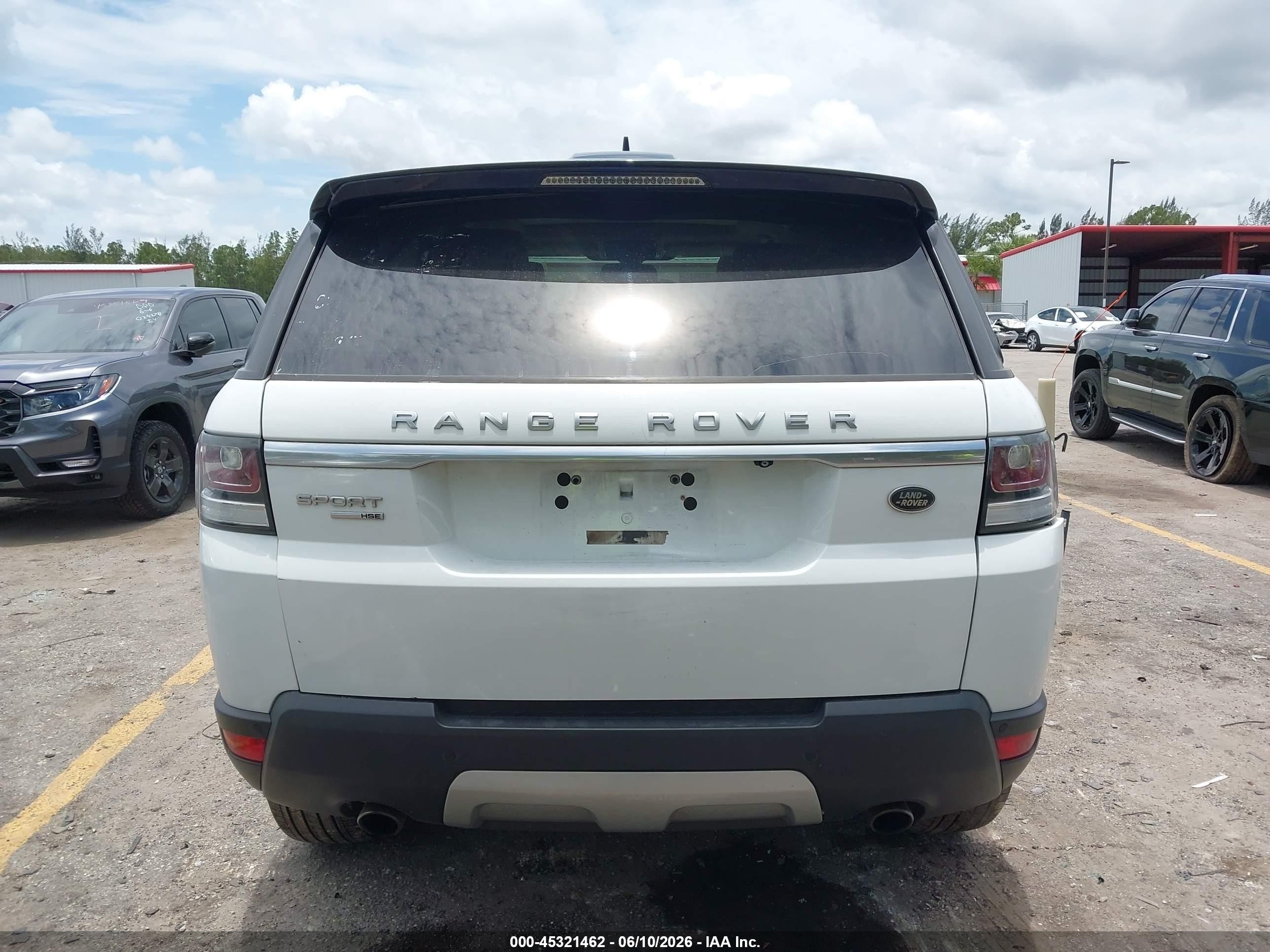 2015 Land Rover Range Rover Sport 3.0l V6 Supercharged Hse White vin: SALWR2VF2FA625665