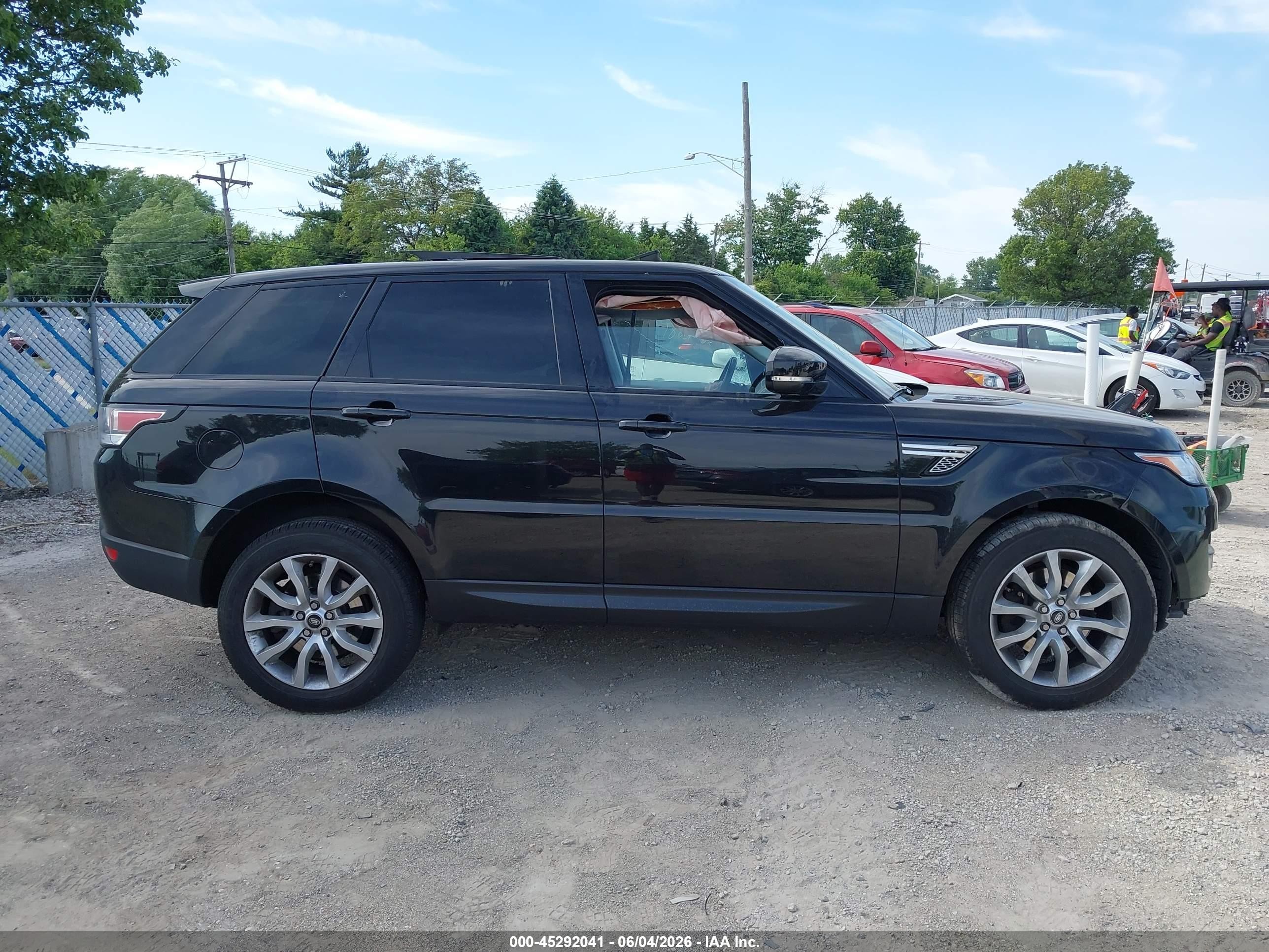 2014 Land Rover Range Rover Sport 3.0l V6 Supercharged Hse Black vin: SALWR2VF3EA305110