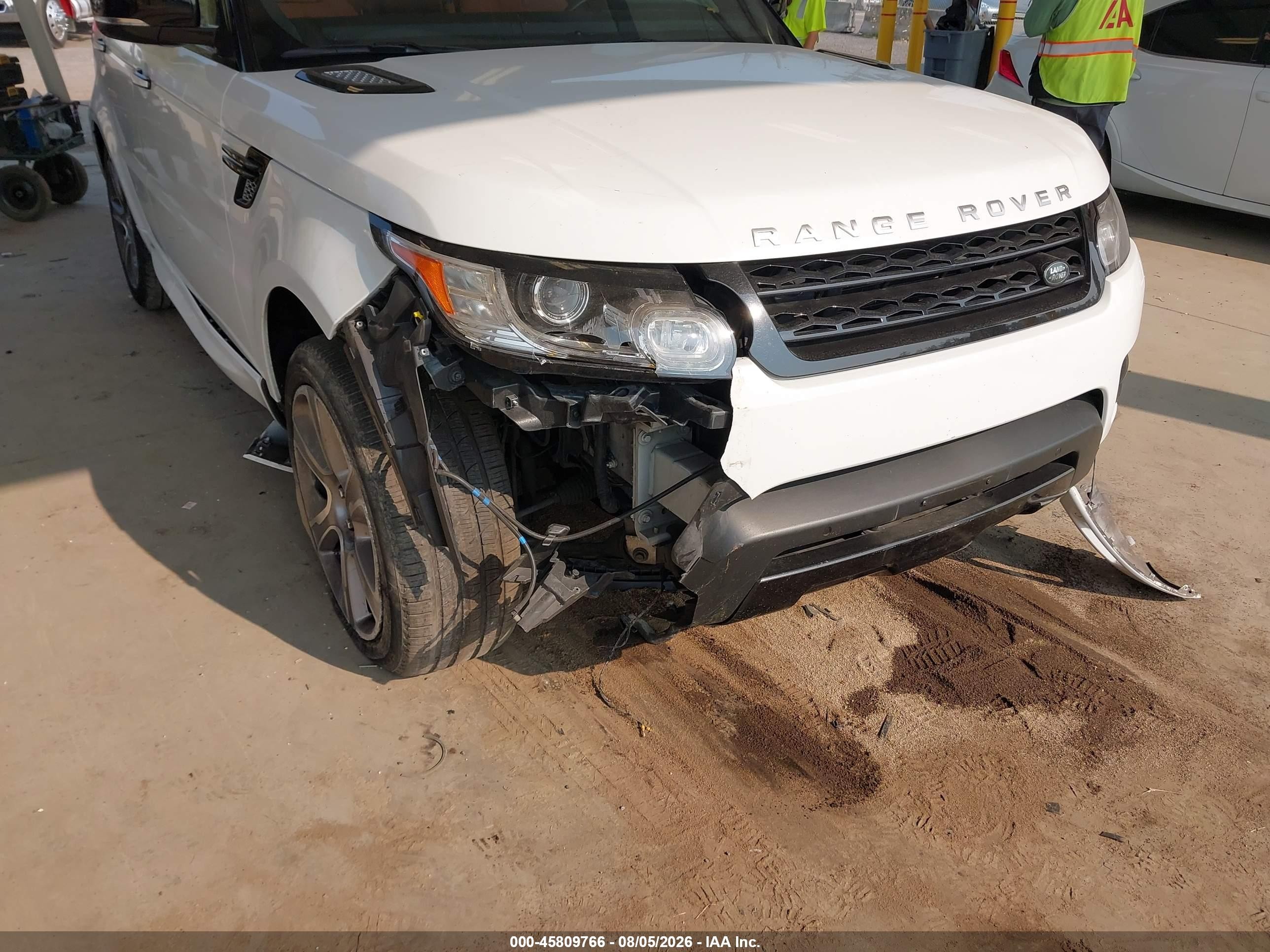 2015 Land Rover Range Rover Sport 3.0l V6 Supercharged Hse White vin: SALWR2VF3FA618949