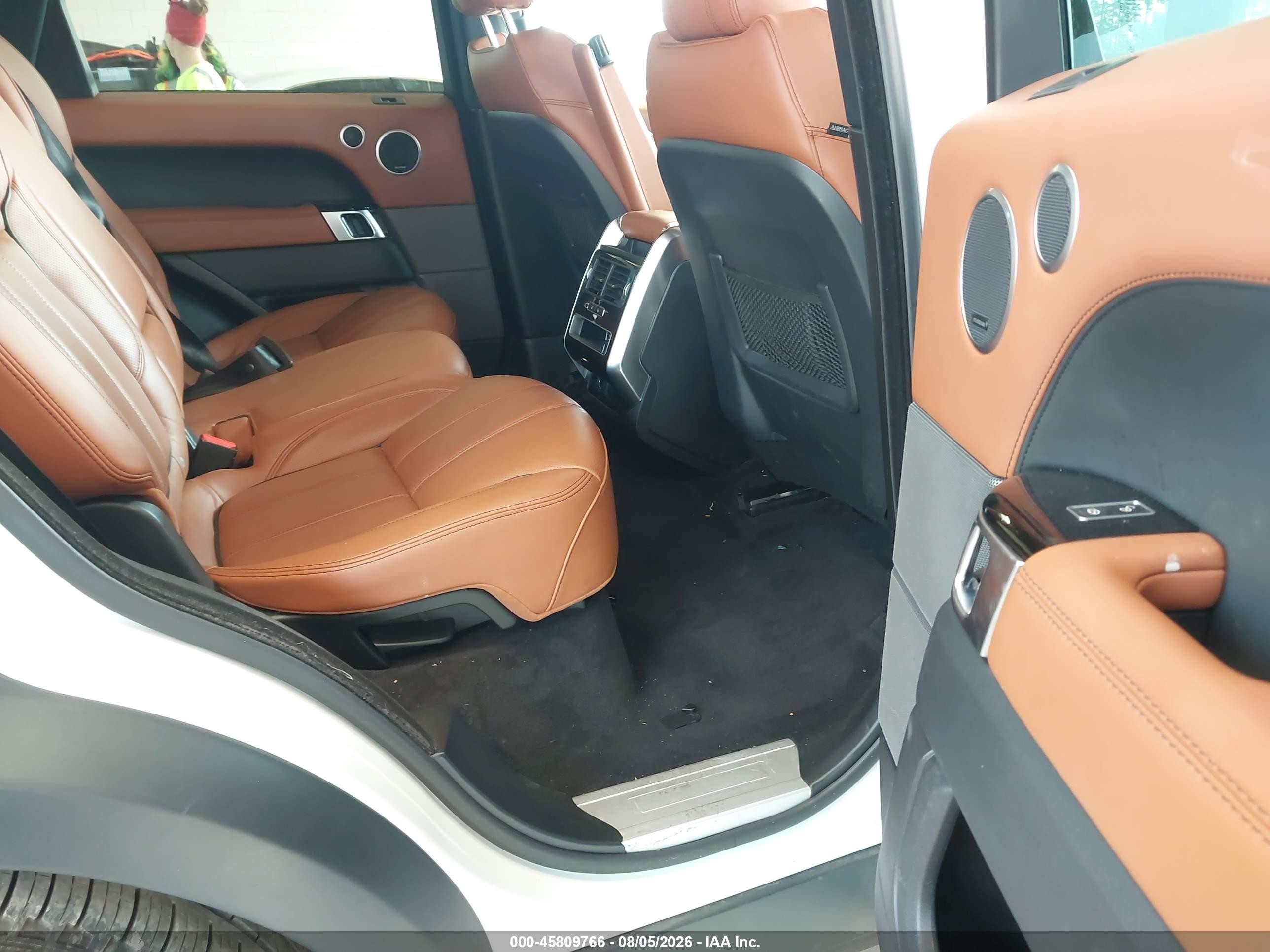 2015 Land Rover Range Rover Sport 3.0l V6 Supercharged Hse White vin: SALWR2VF3FA618949