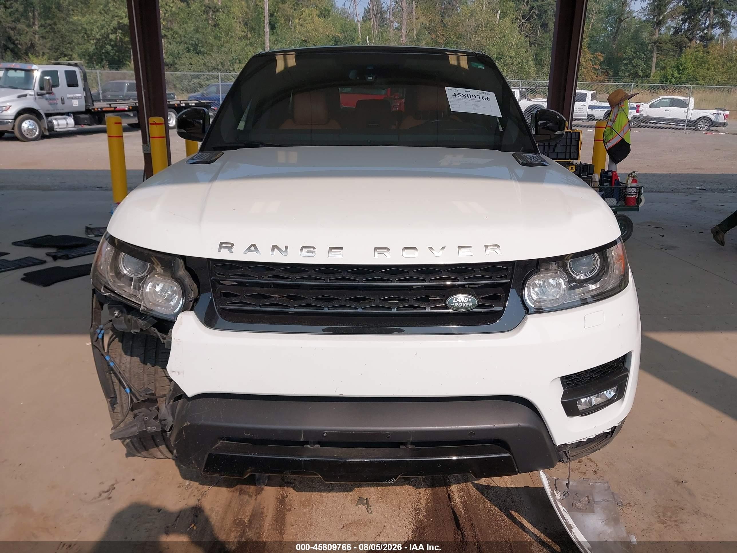 2015 Land Rover Range Rover Sport 3.0l V6 Supercharged Hse White vin: SALWR2VF3FA618949