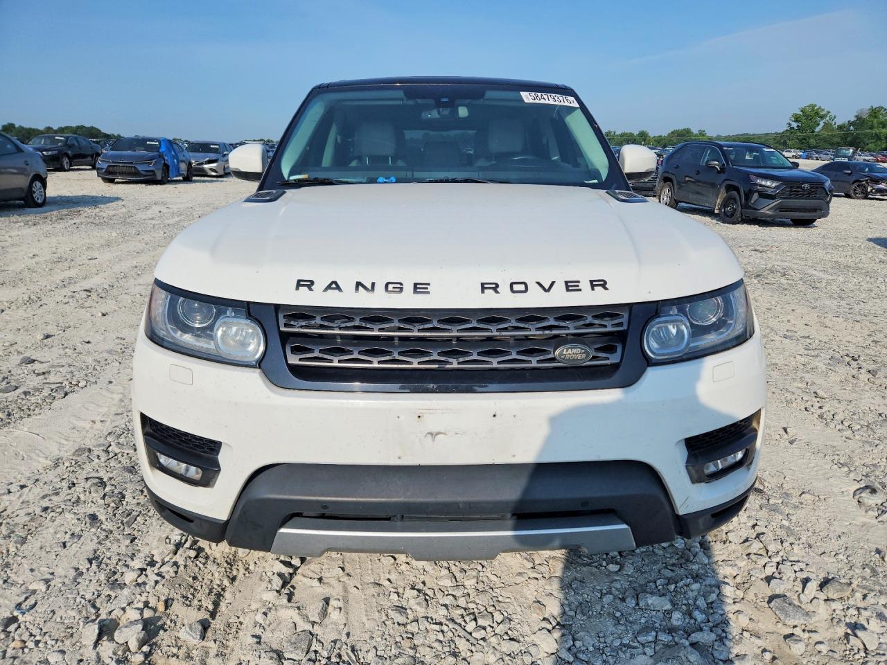 2014 Land Rover Range Rover Sport Hse White vin: SALWR2VF4EA306282