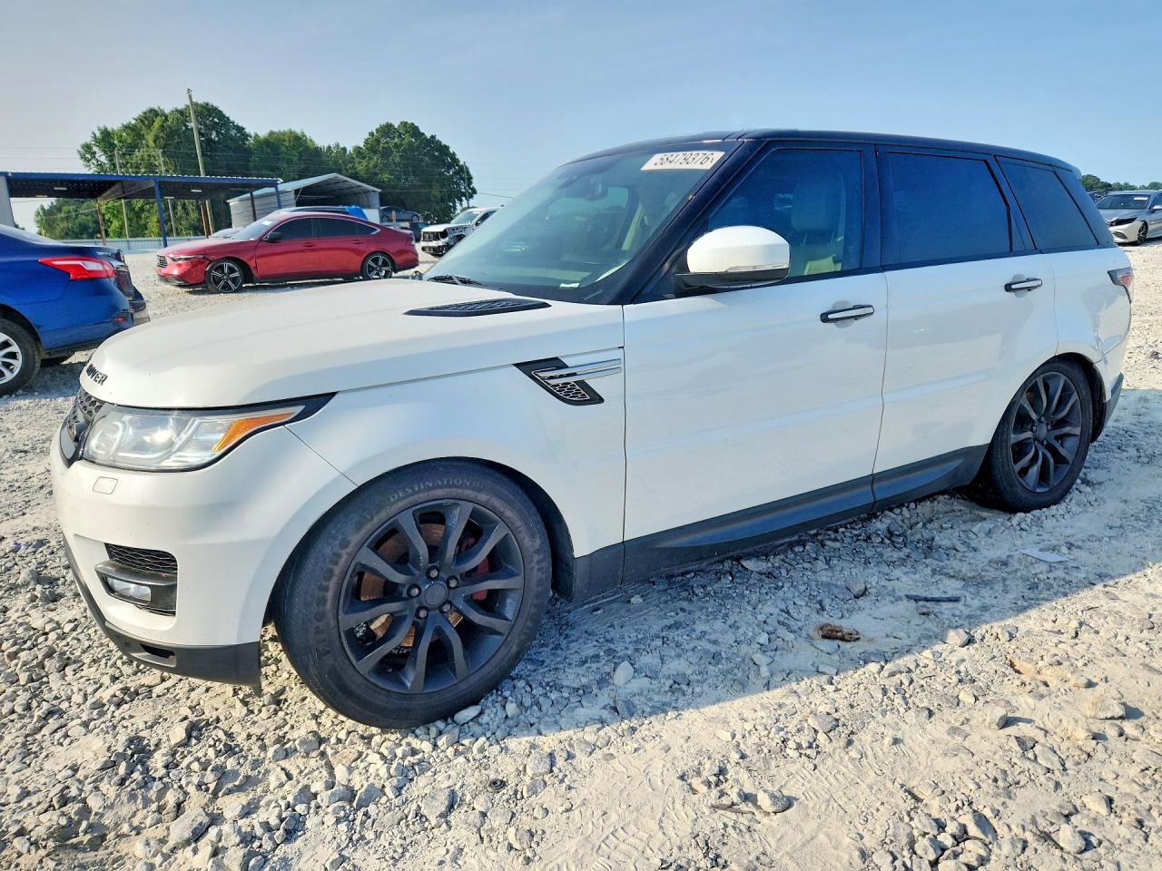 2014 Land Rover Range Rover Sport Hse White vin: SALWR2VF4EA306282