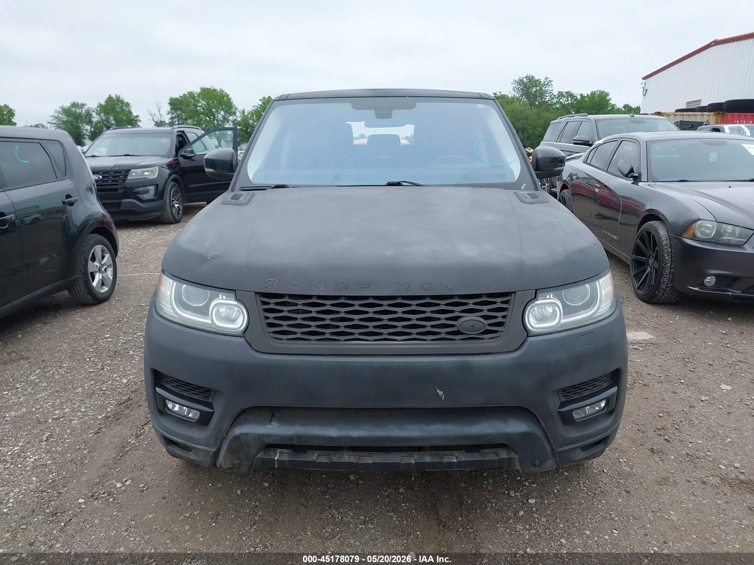 2015 Land Rover Range Rover Sport 3.0l V6 Supercharged Hse Black vin: SALWR2VF4FA521226