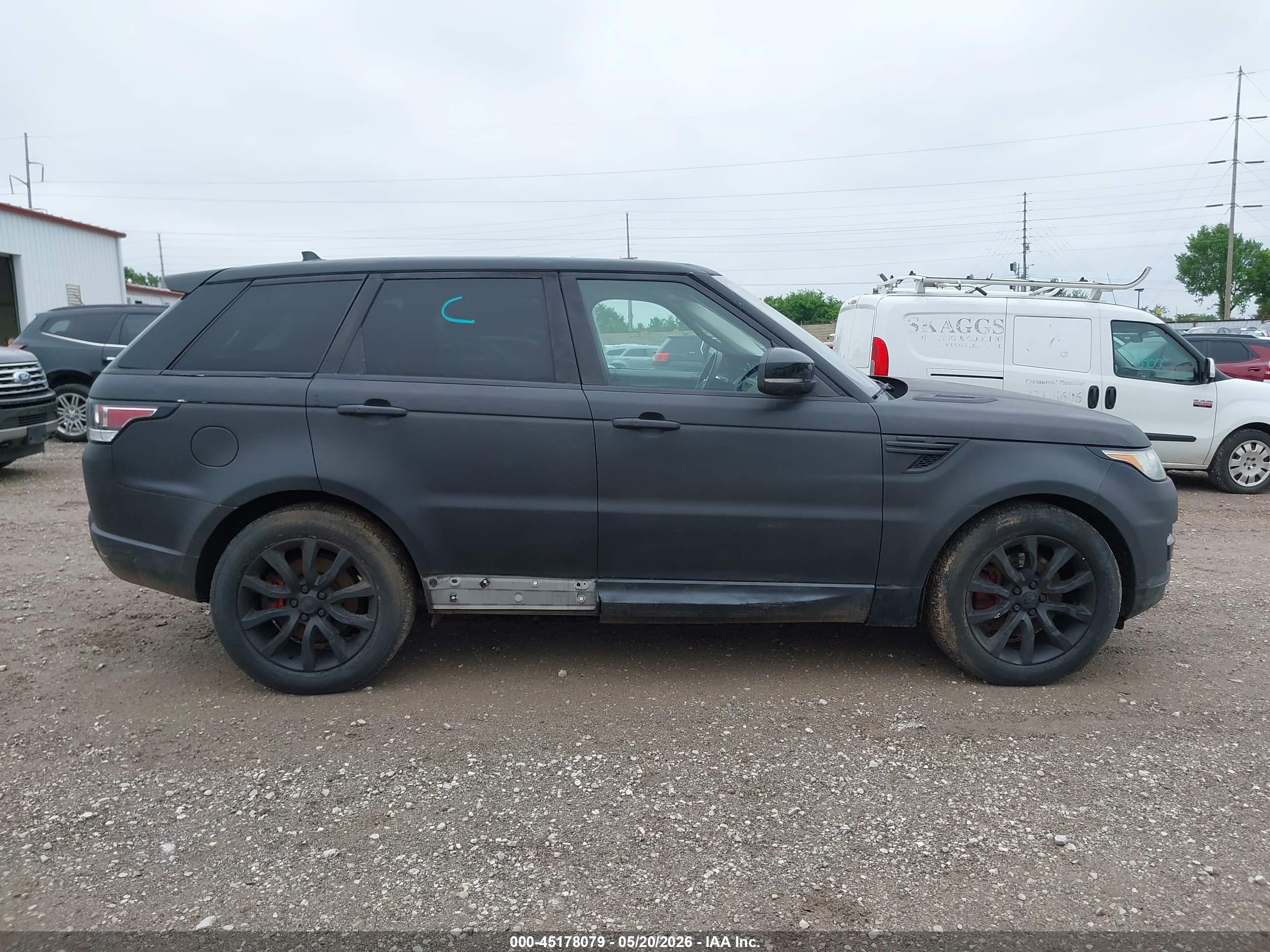 2015 Land Rover Range Rover Sport 3.0l V6 Supercharged Hse Black vin: SALWR2VF4FA521226