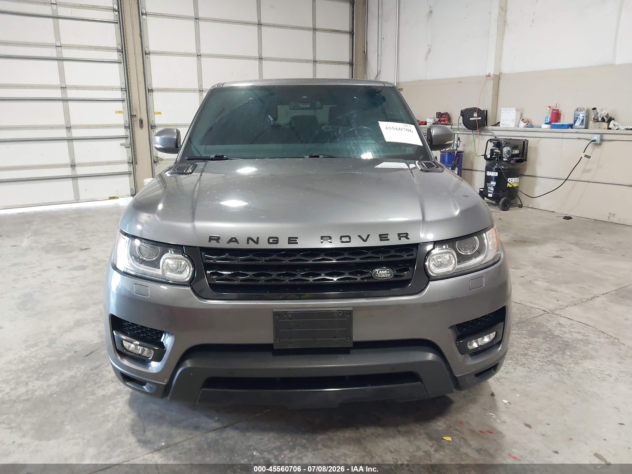 2015 Land Rover Range Rover Sport 3.0l V6 Supercharged Hse Gray vin: SALWR2VF4FA527365