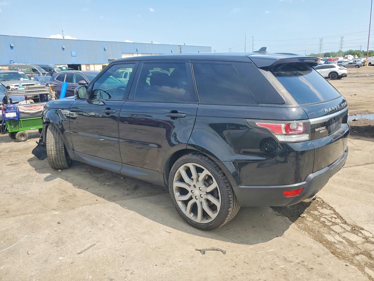 2015 Land Rover Range Rover Sport Hse Black vin: SALWR2VF4FA537409