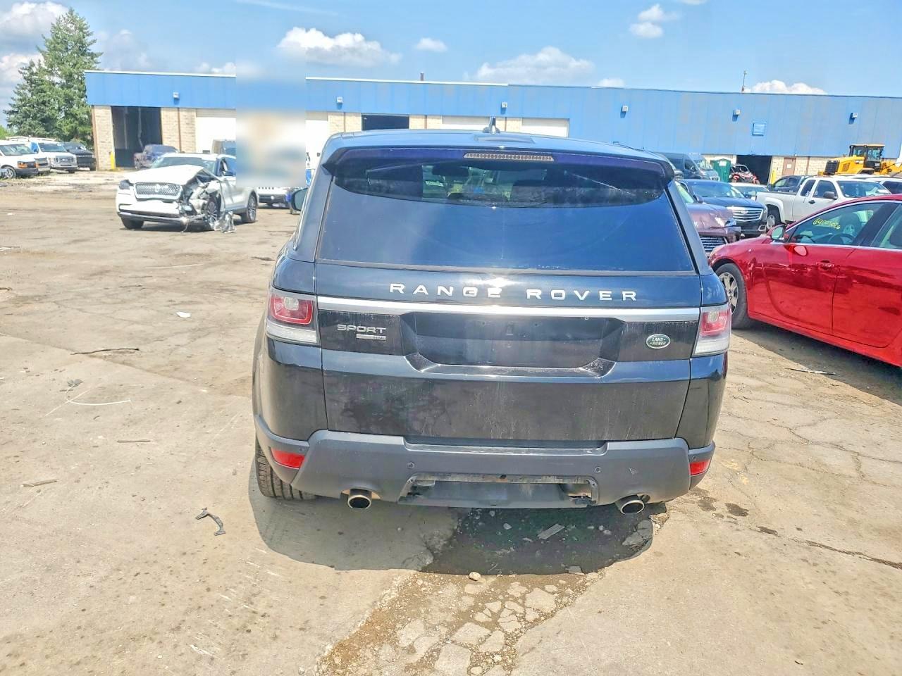 2015 Land Rover Range Rover Sport Hse Black vin: SALWR2VF4FA537409