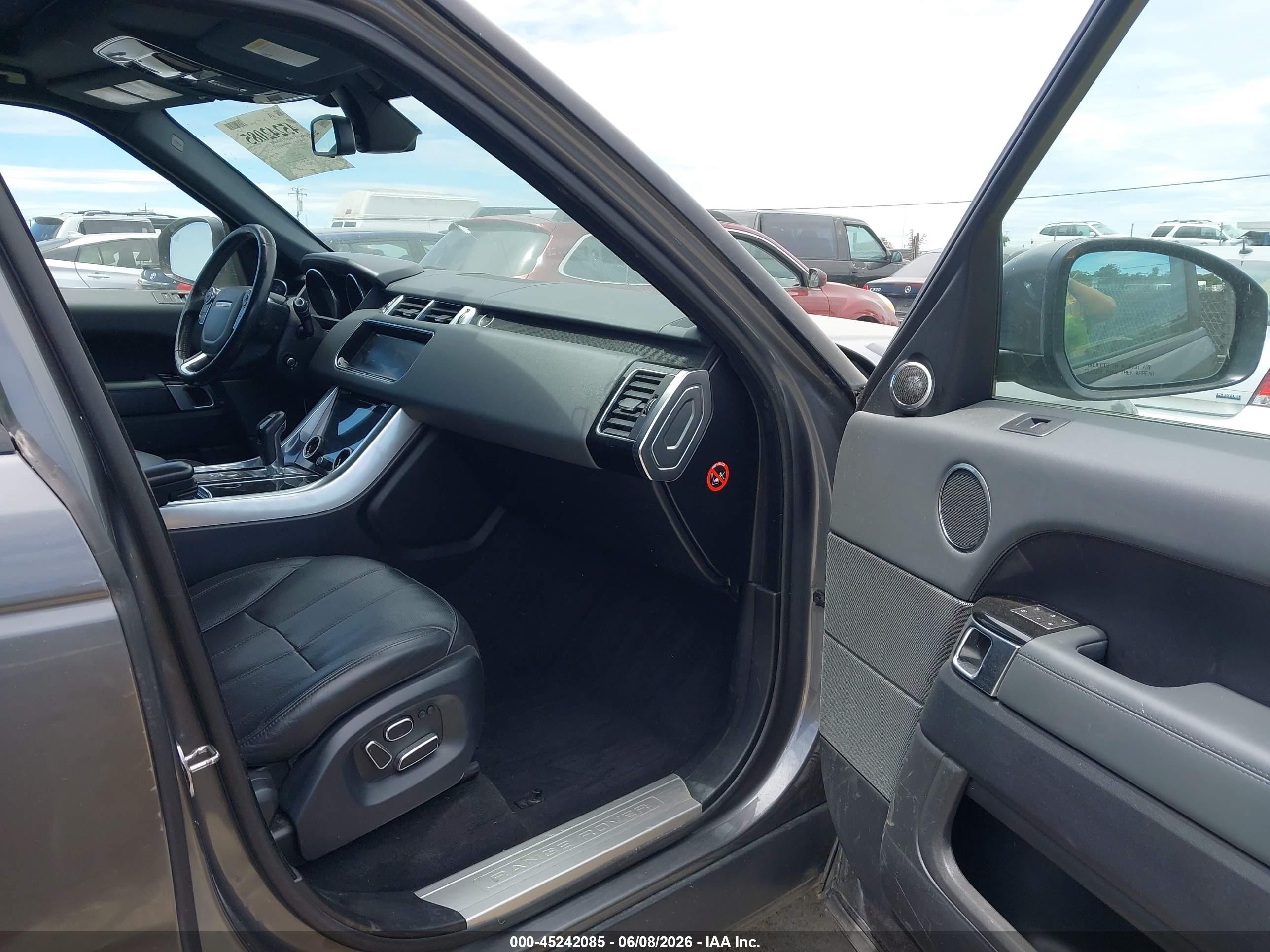 2015 Land Rover Range Rover Sport 3.0l V6 Supercharged Hse Gray vin: SALWR2VF4FA612786