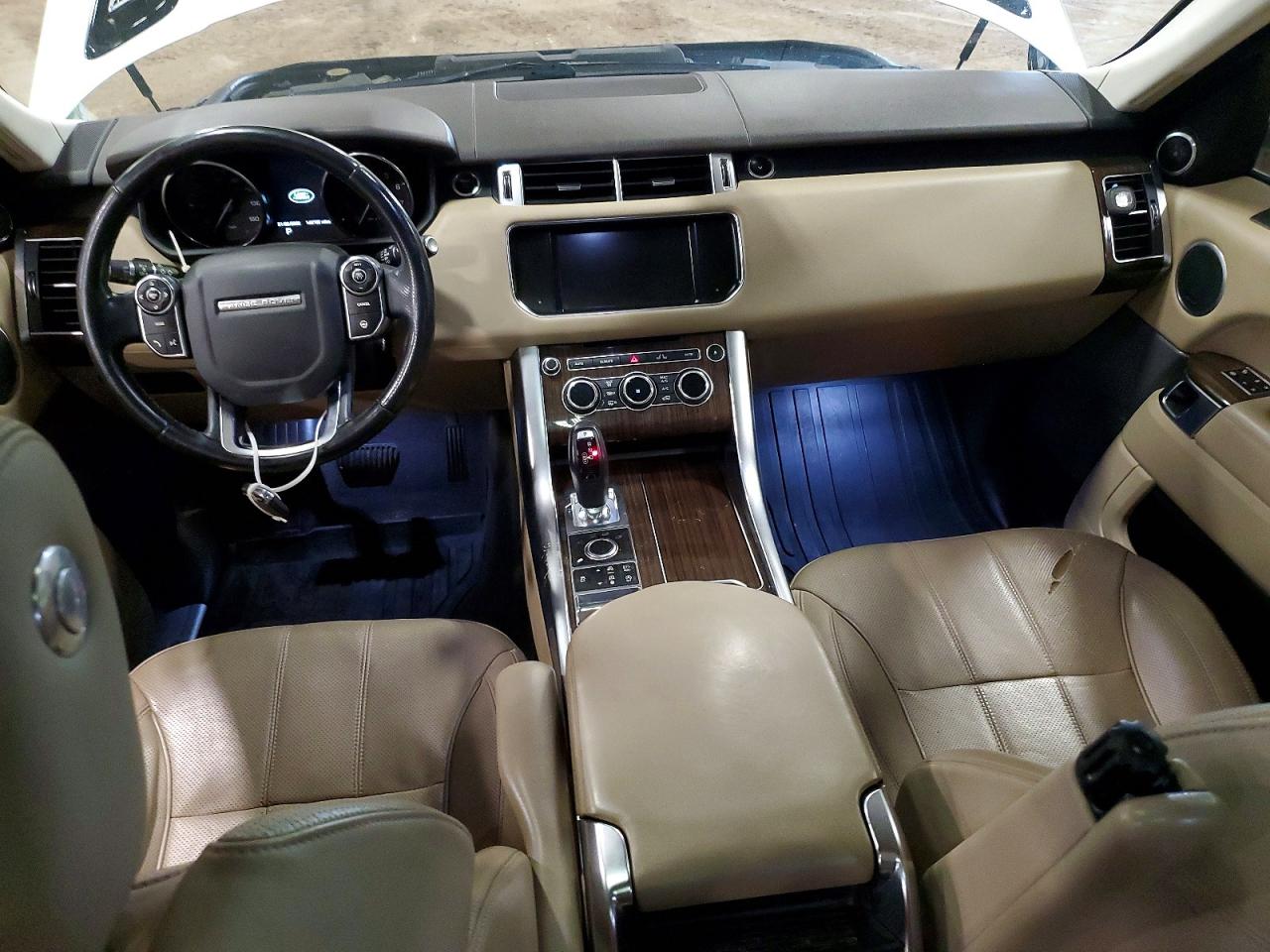 2015 Land Rover Range Rover Sport Hse Белый vin: SALWR2VF5FA609167